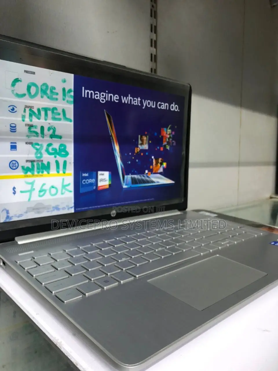 New Laptop HP 15S 8GB Intel Core I5 eMMC 512GB