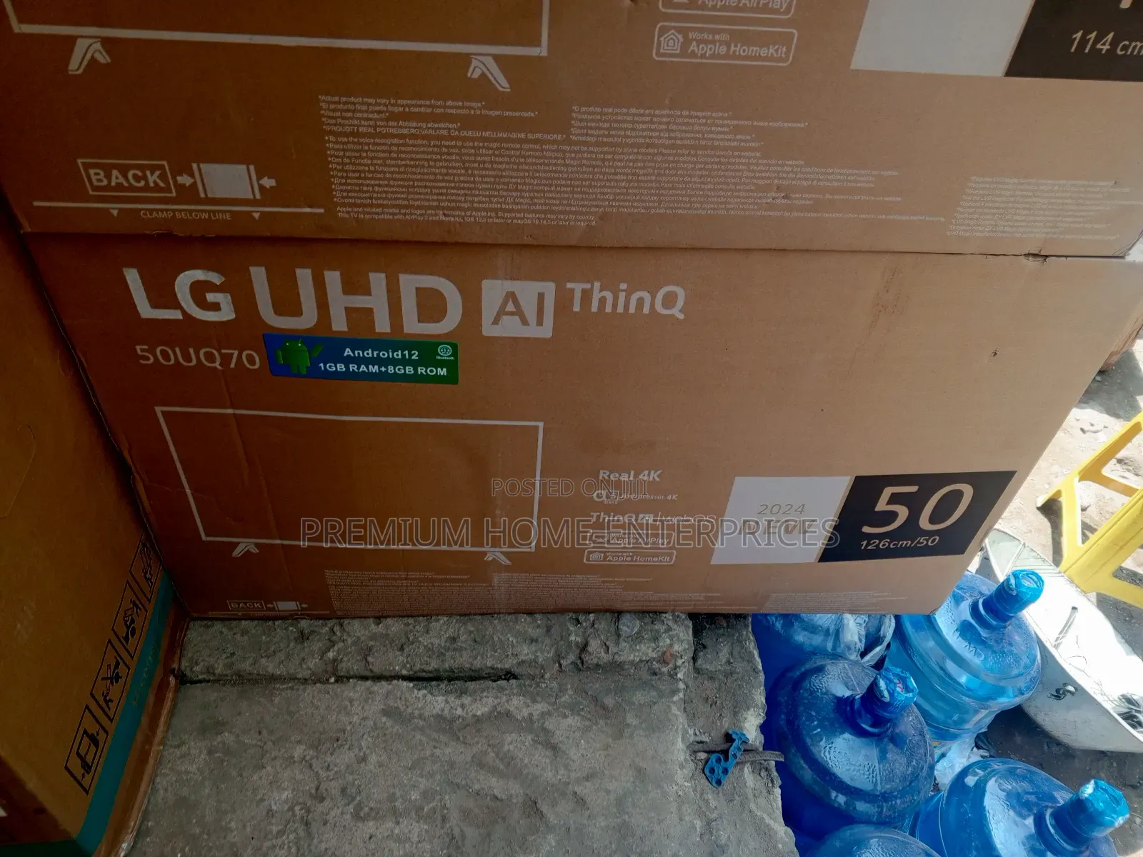 LG 50 Inch Smart Ai UHD Satellite TV+Netflix,Youtube