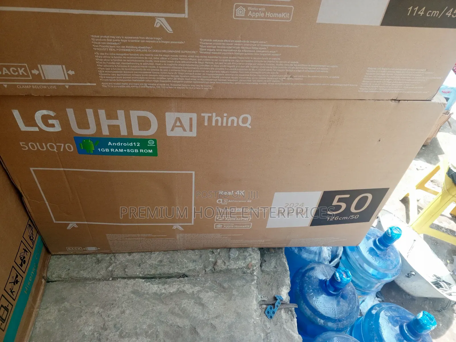 LG 50 Inch Smart Ai UHD Satellite TV+Netflix,Youtube