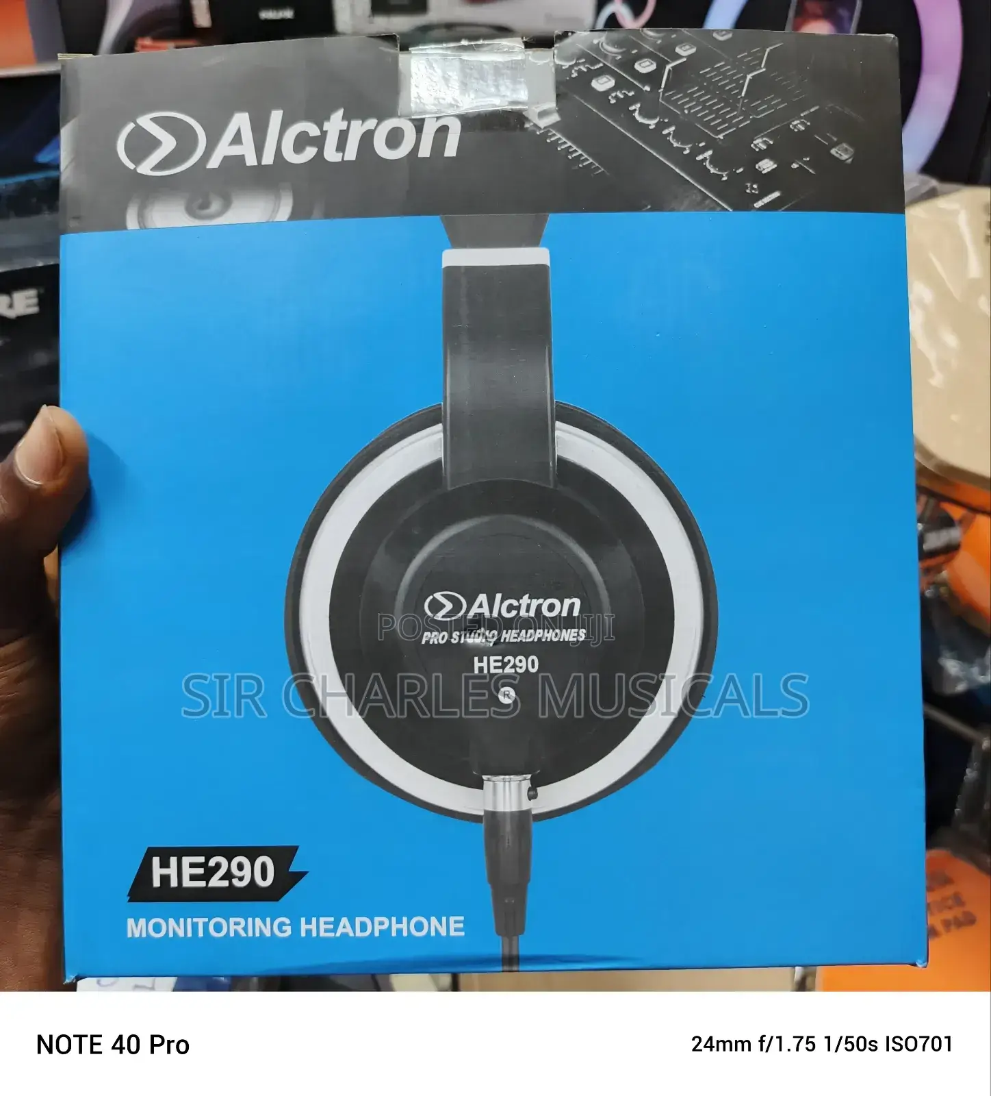 Original Alctron HE290 PRO Monitoring Studio Headphone