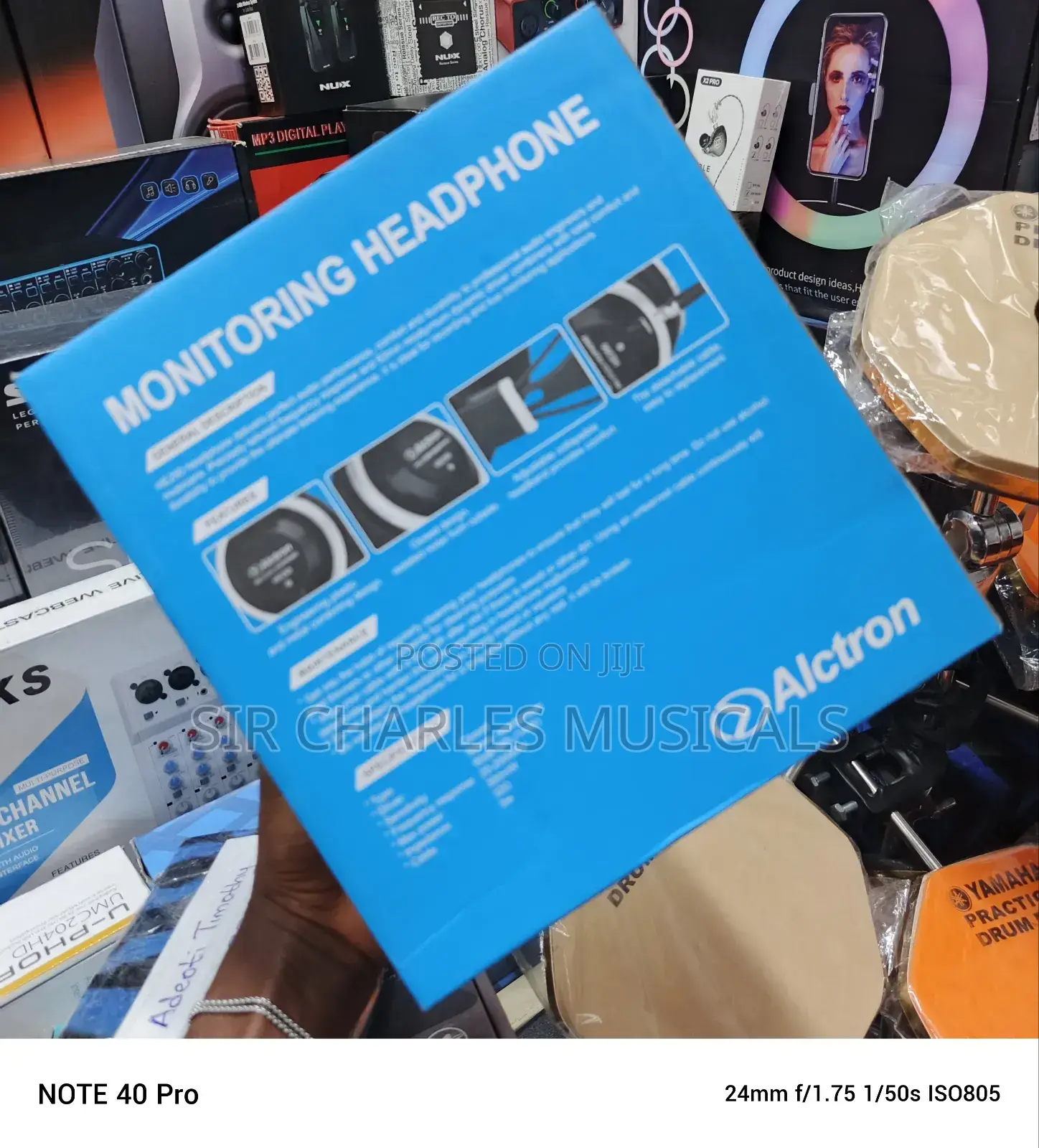 Original Alctron HE290 PRO Monitoring Studio Headphone