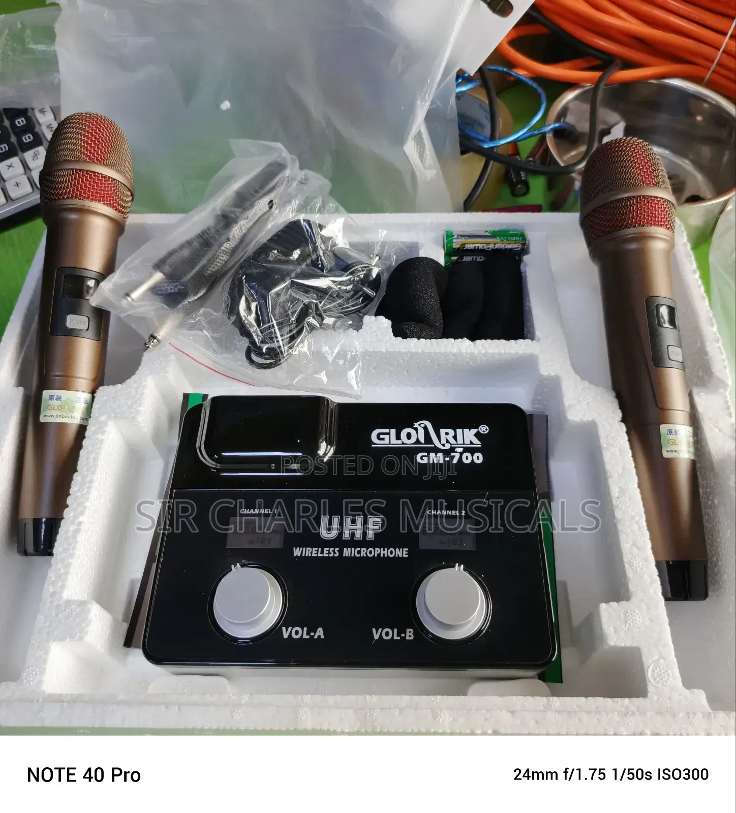 Glorik Gm 700 Professional Wireless Microphone