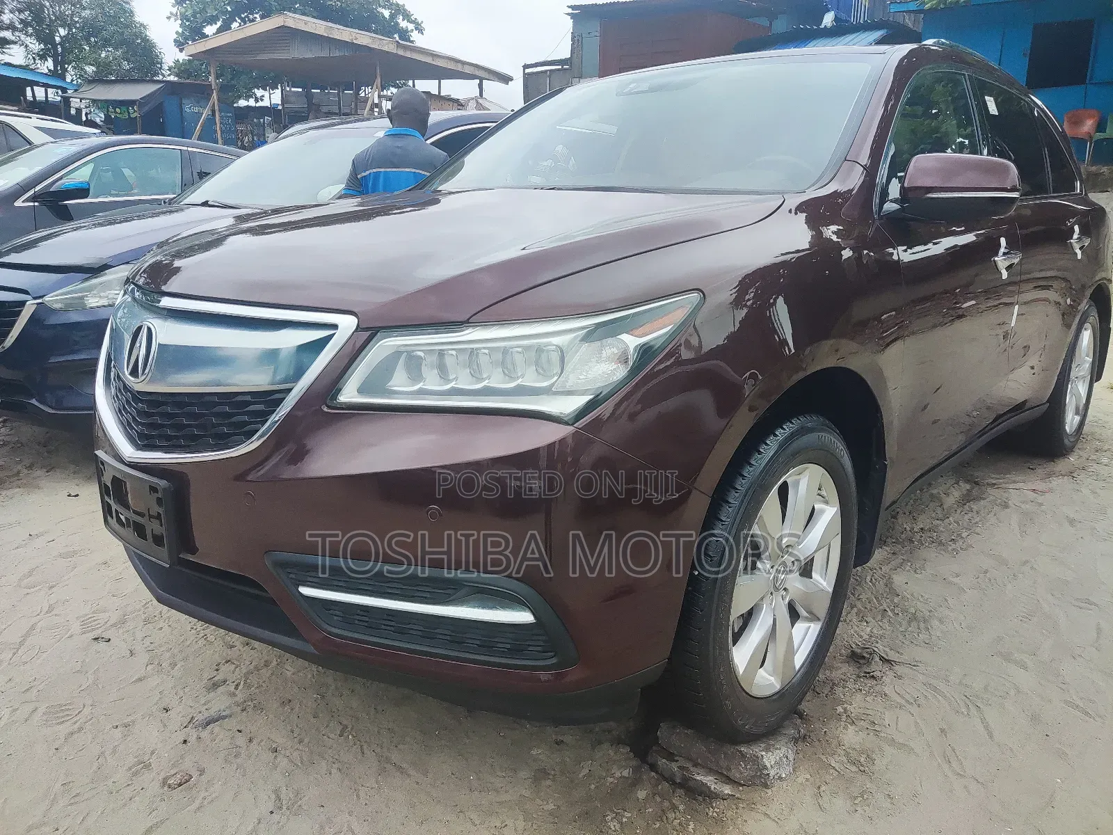Acura MDX 2015 Red