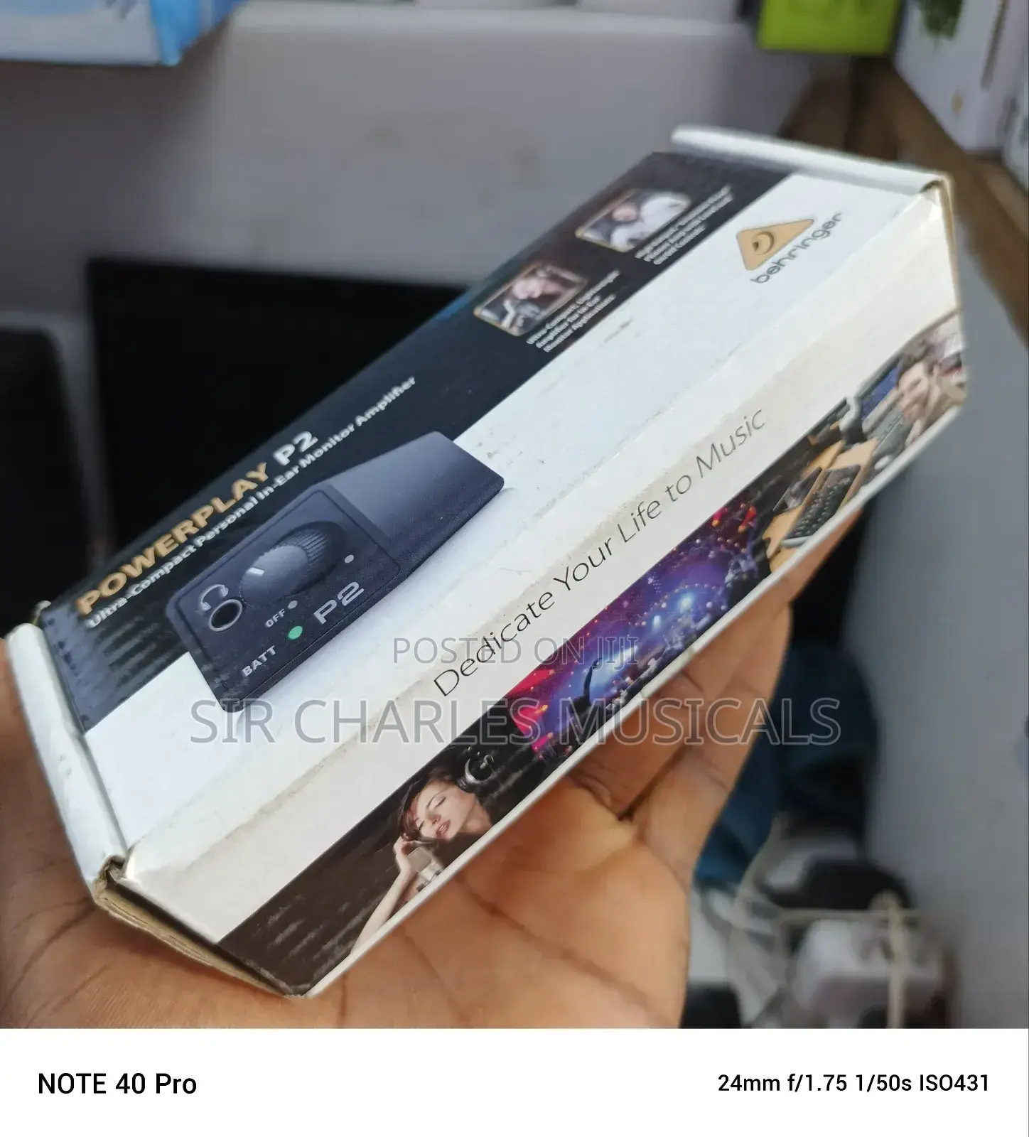 Behringer Power Play P2 Personal in-Ear Monitor Amplifier