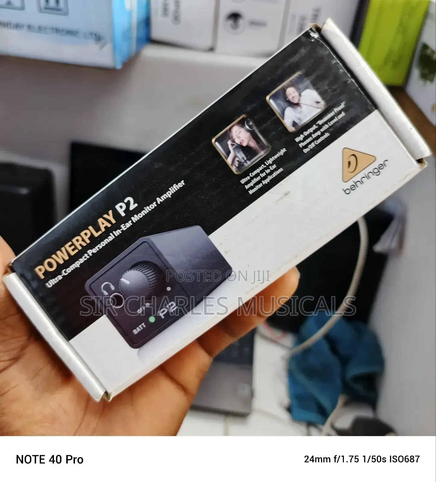 Behringer Power Play P2 Personal in-Ear Monitor Amplifier