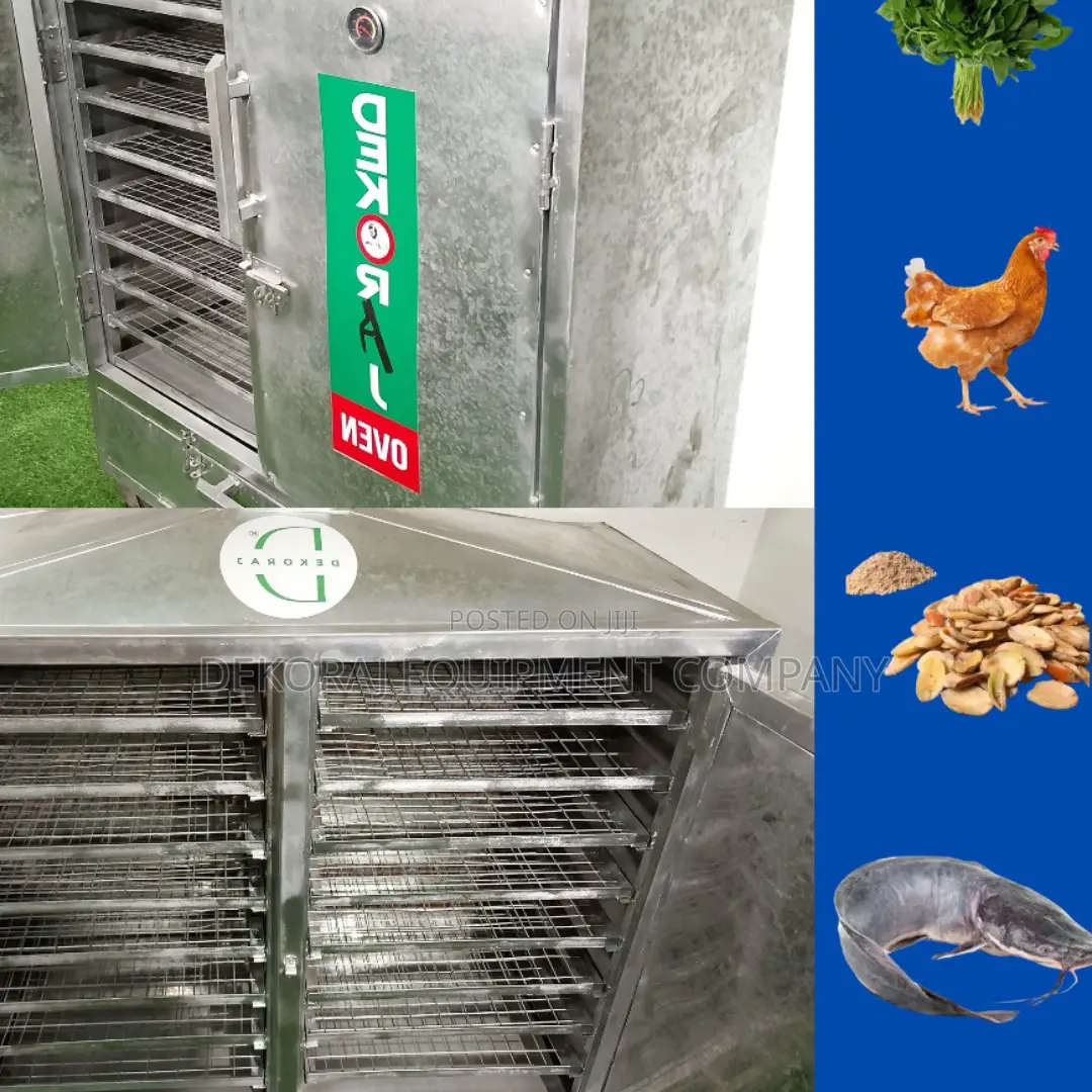 400pcs Capacity Fish Drying Oven For Industrial Production