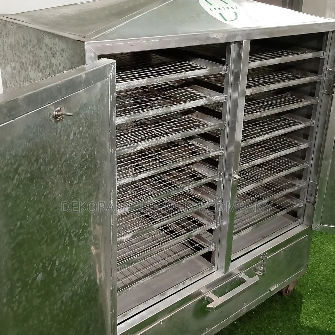 400pcs Fish Smoking Oven With Efficient Fuel Consumption