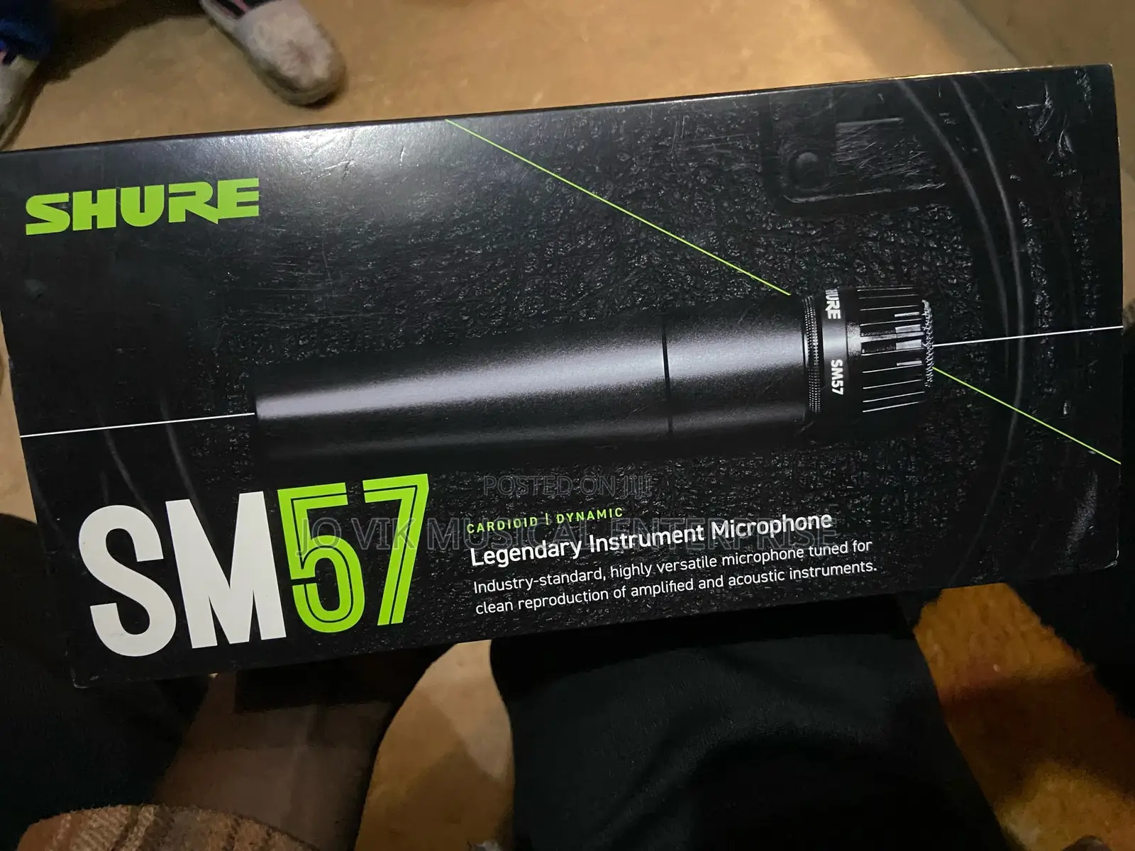 SHURE SM57 Legendary Instrument Microphone