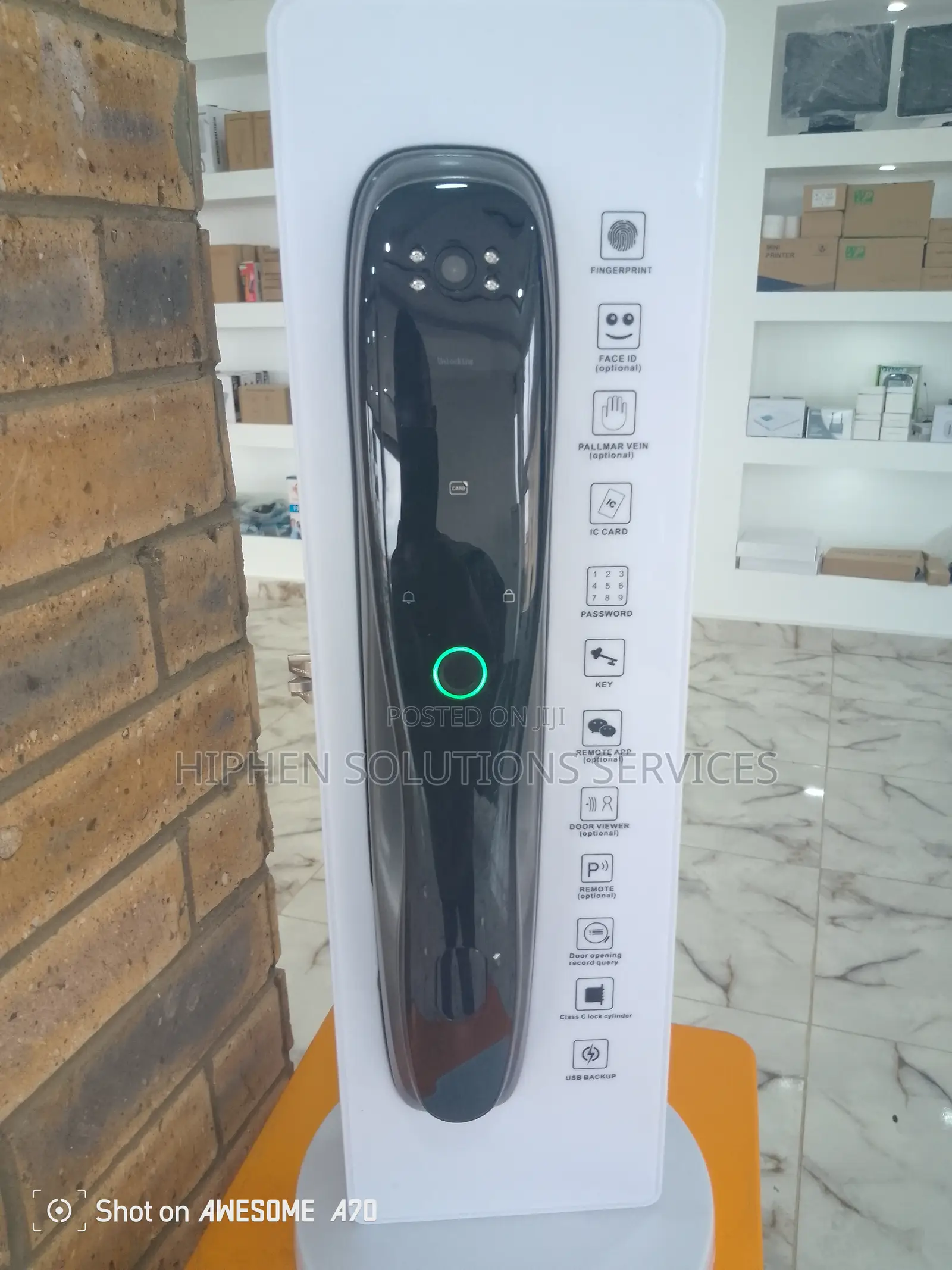 Alpha Smart Door Lock With Built-in Camera