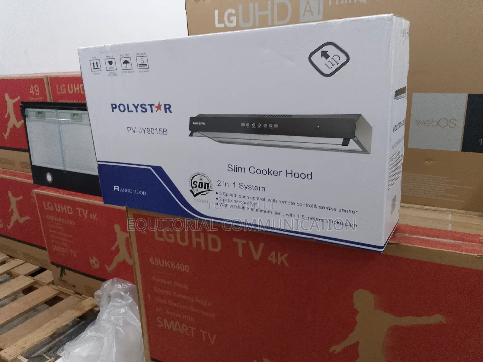 Sophisticated Polystar 90cm Heat Extractor 