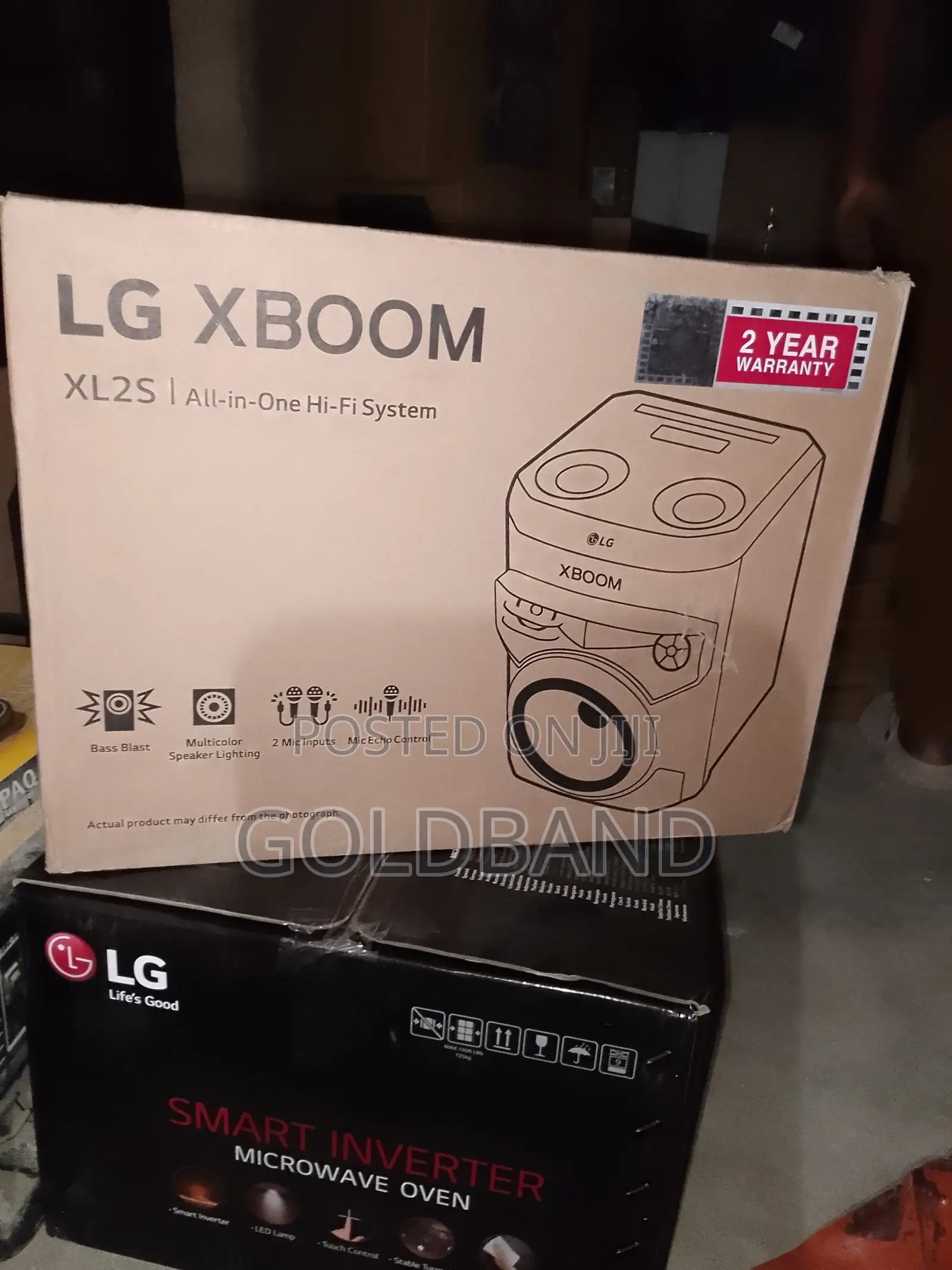 Affordable LG X Boom Audio System "80W Aud2s-Xl"