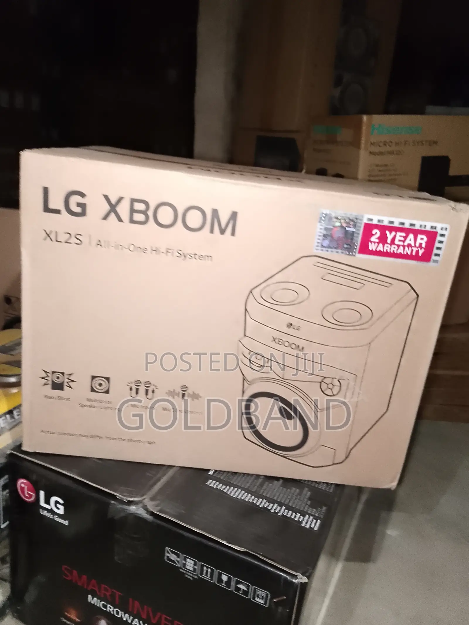 New Affordable Xboom Audio Speaker "Lg Aud2s-Xl 80watt"