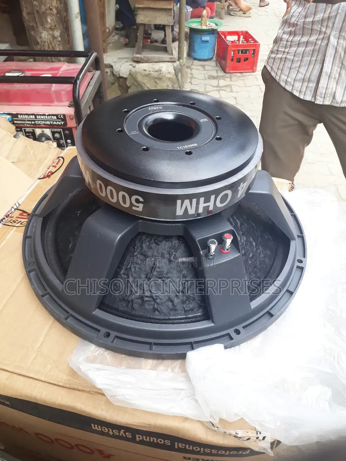 Titanic Subwoofer Tc18300b -5000watts