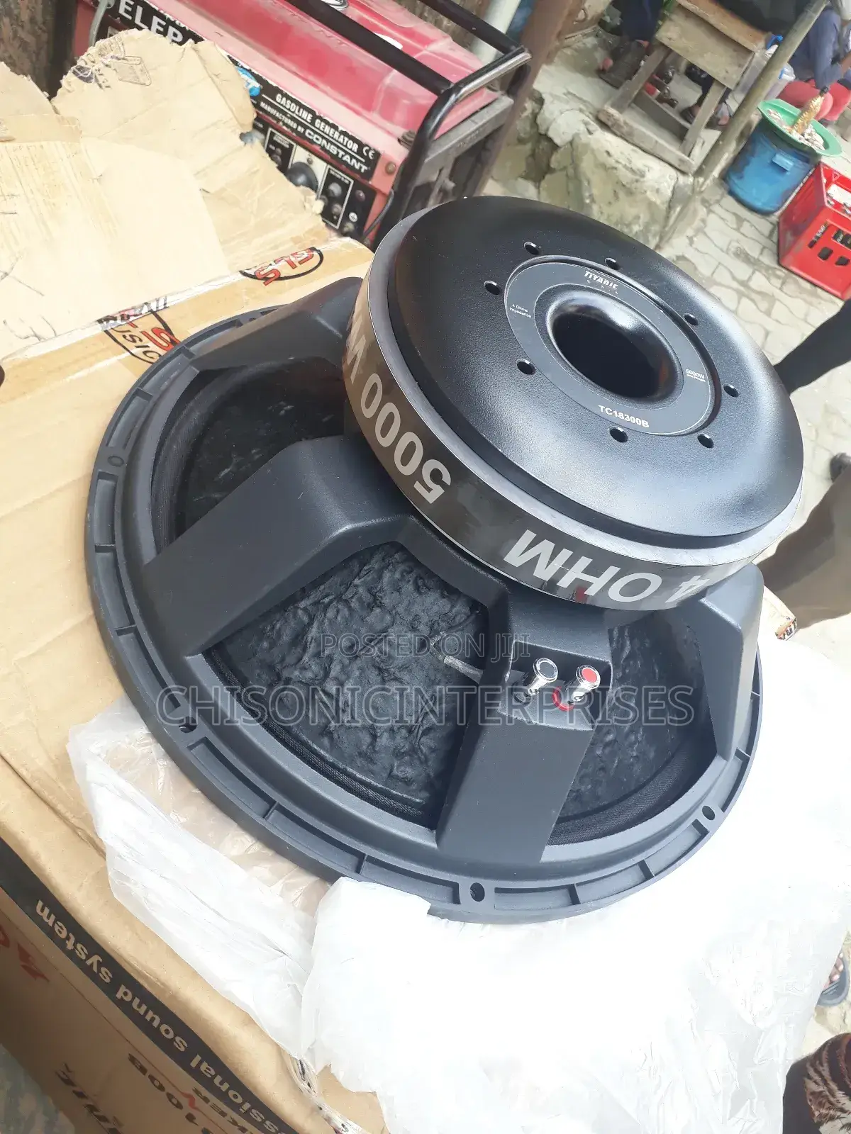 Titanic Subwoofer Tc18300b -5000watts