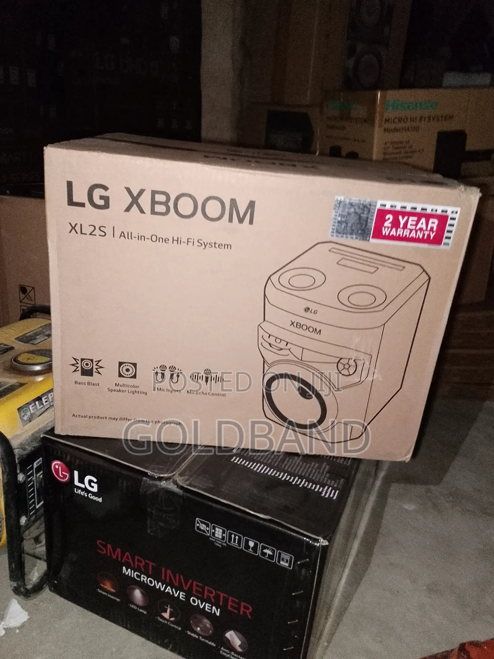 Premium 80W LG Xboom Audio System "Aud2s-Xl"