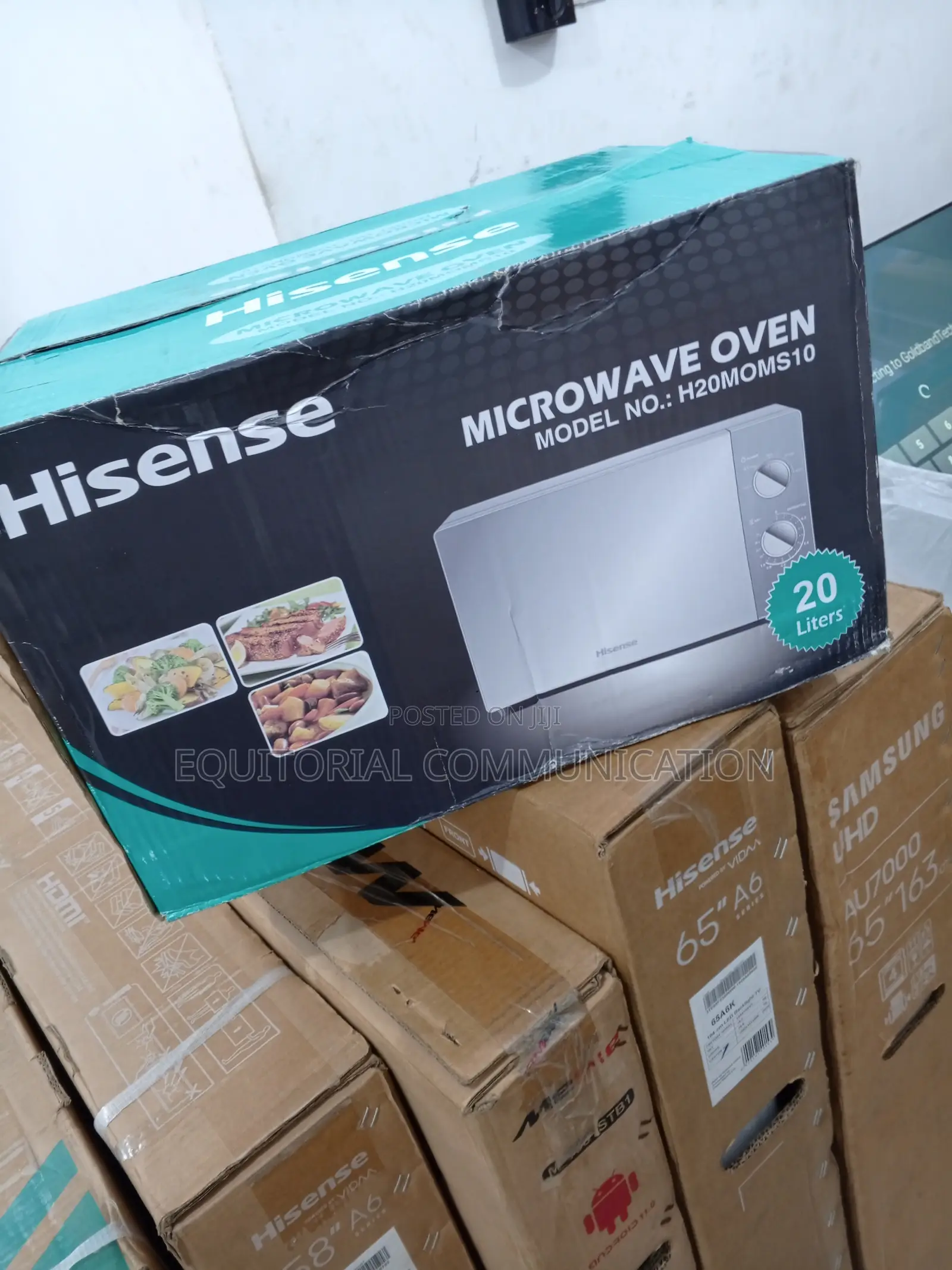 Hisense 20L Silver Microwave Oven | H20MOMS10