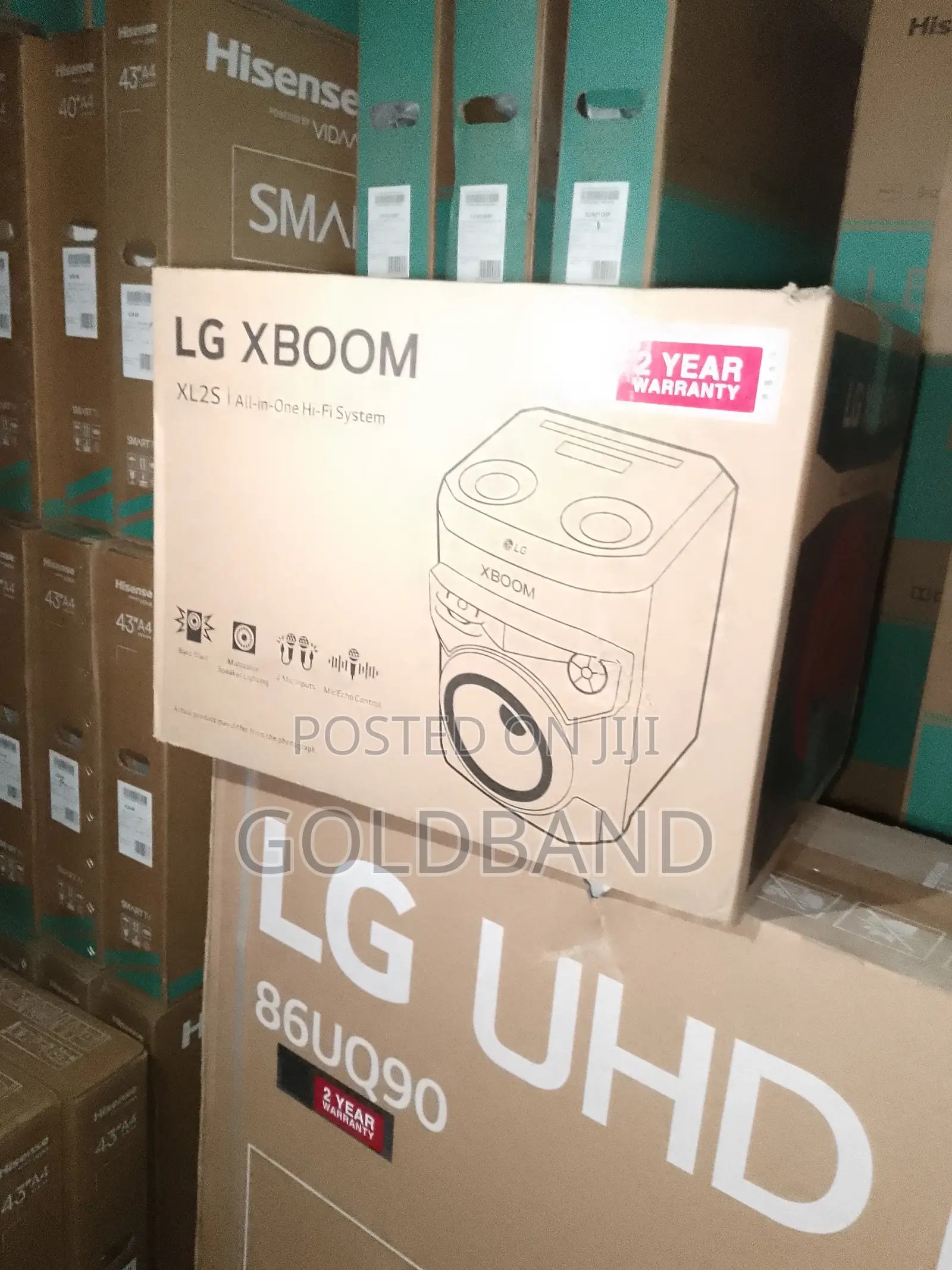 Advanced 80W LG Xboom Audio System "Aud2s-Xl"