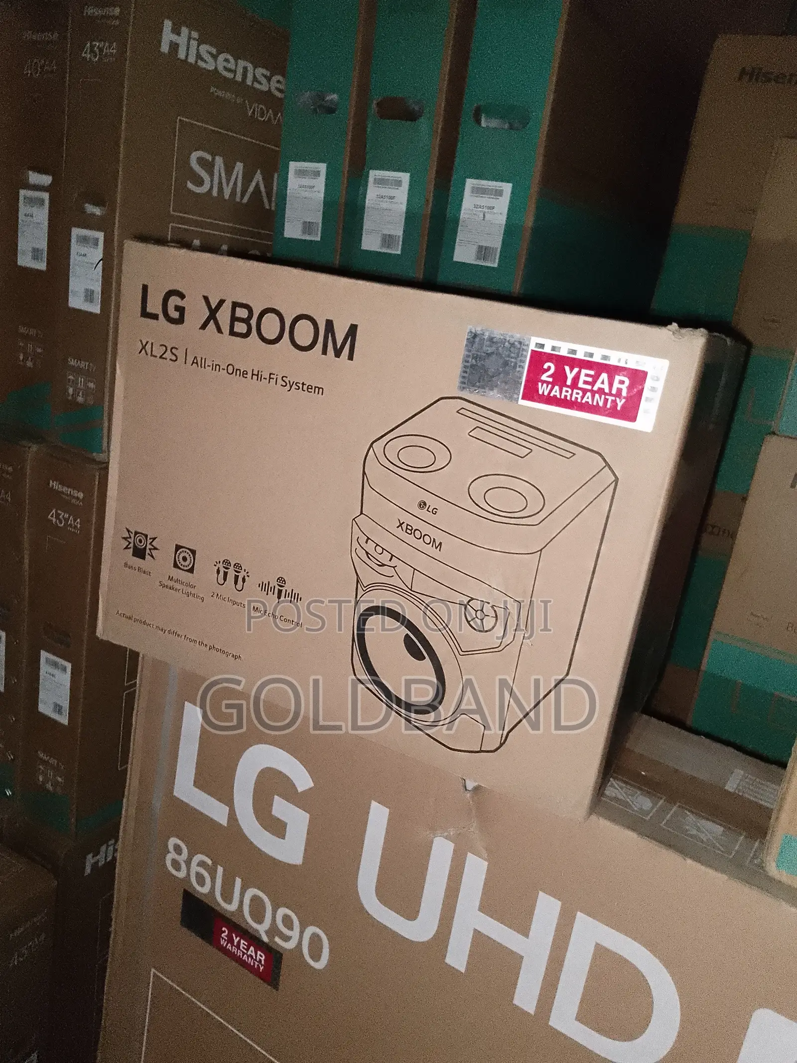 New Produced 80W LG Xboom Audio System "Aud2s-Xl"