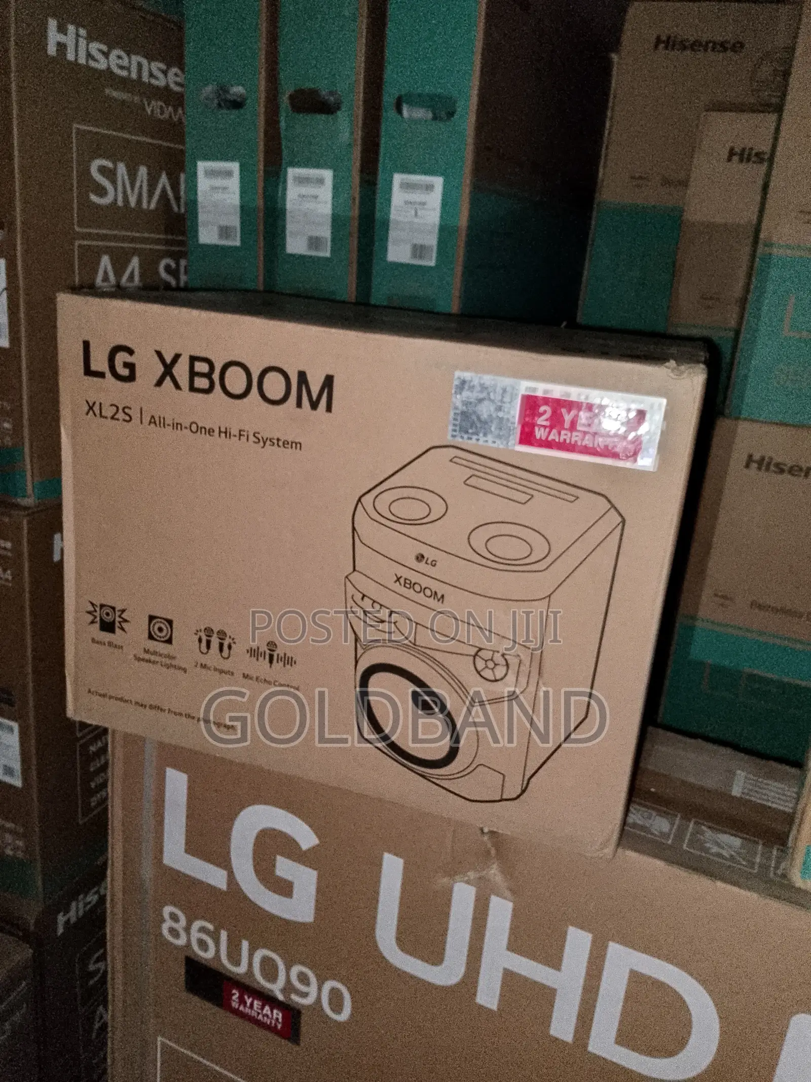 Newly Produced "Aud2s-Xl" LG Xboom Audio System