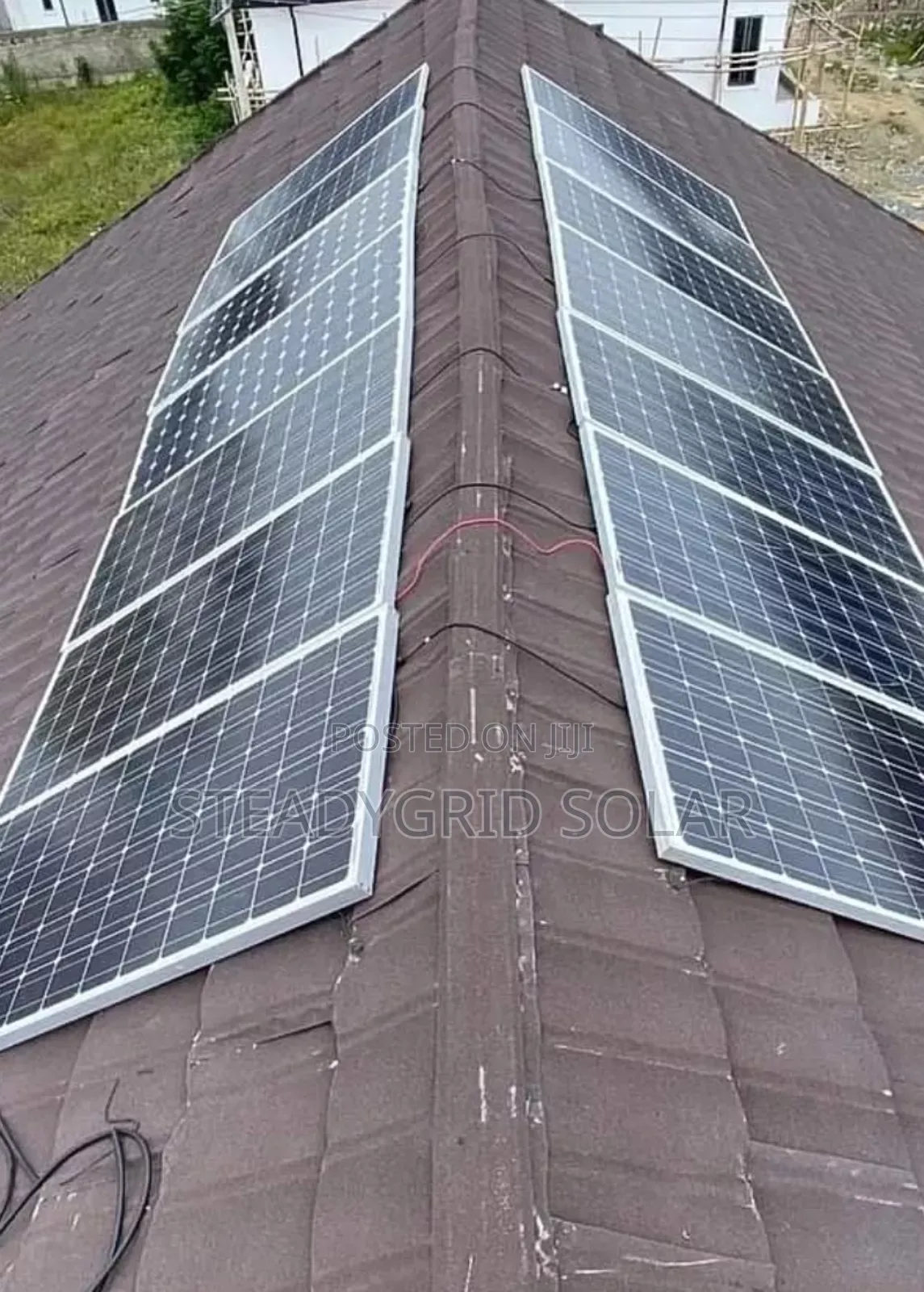 Neatly Installed 5kva Solar Powered Inverter Installation
