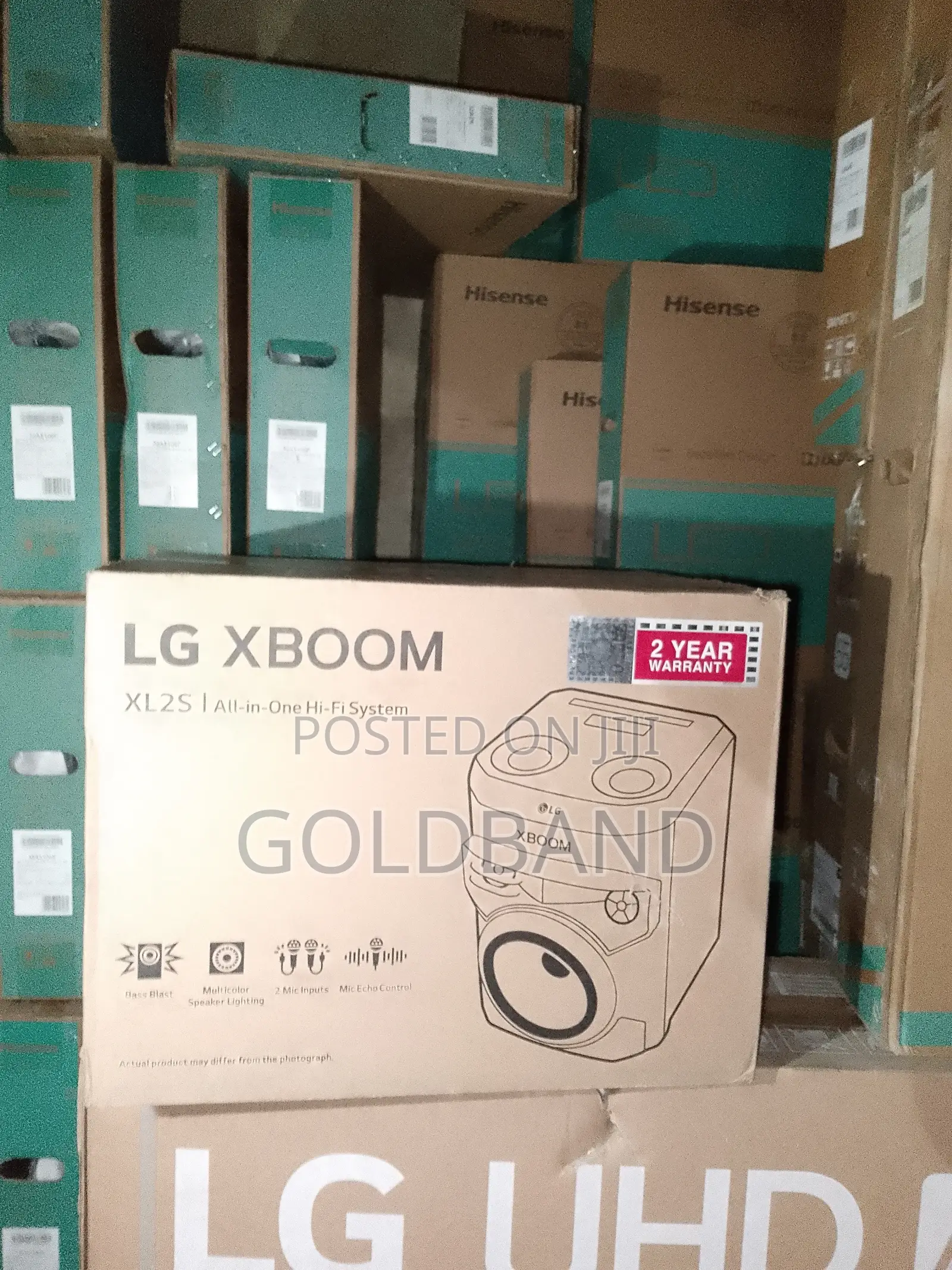 Very Durable 80W LG Xboom Audio System "Aud2s-Xl"