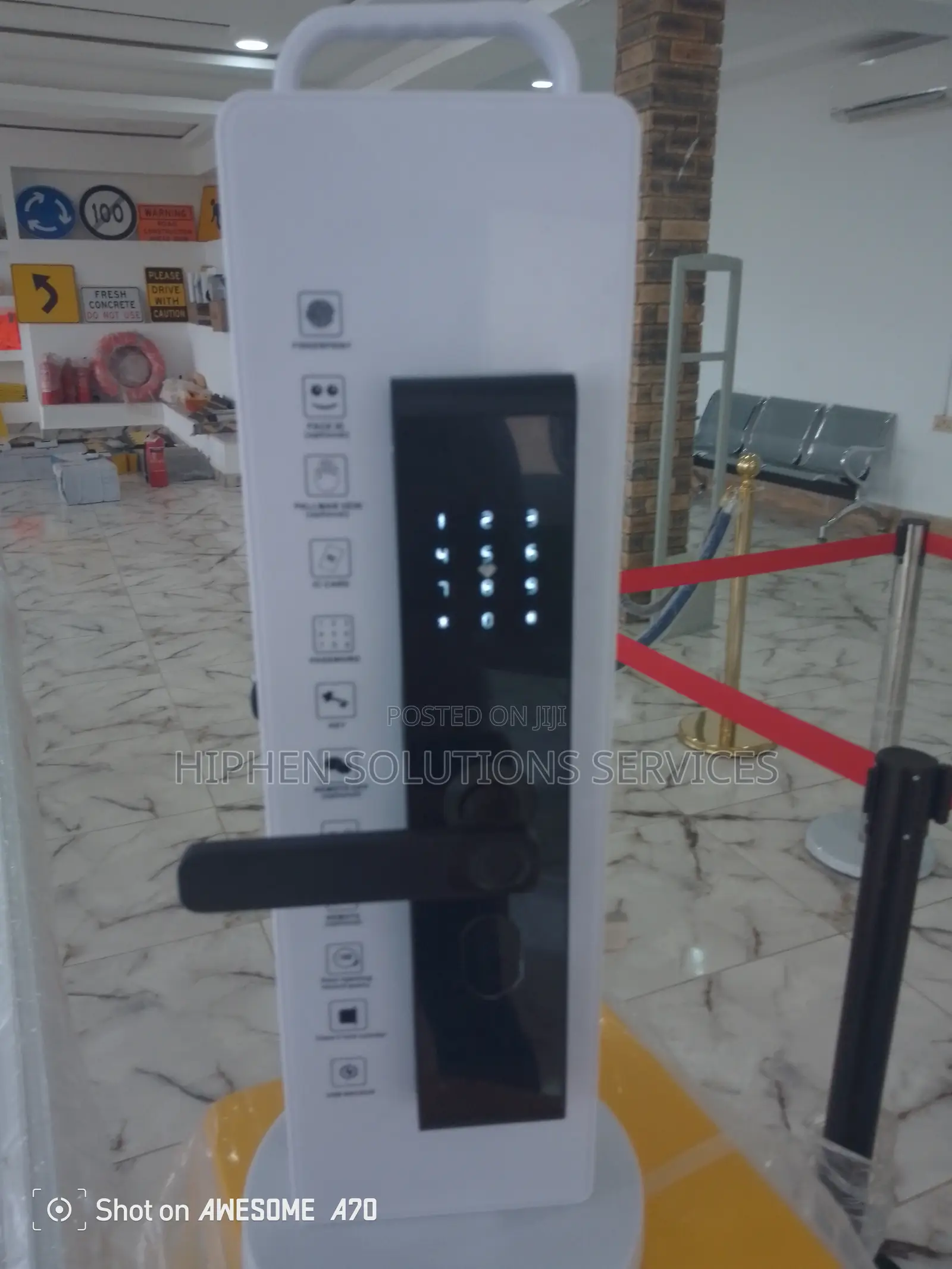 Door Lock Touch Keypad Password IC Card Fingerprint Home