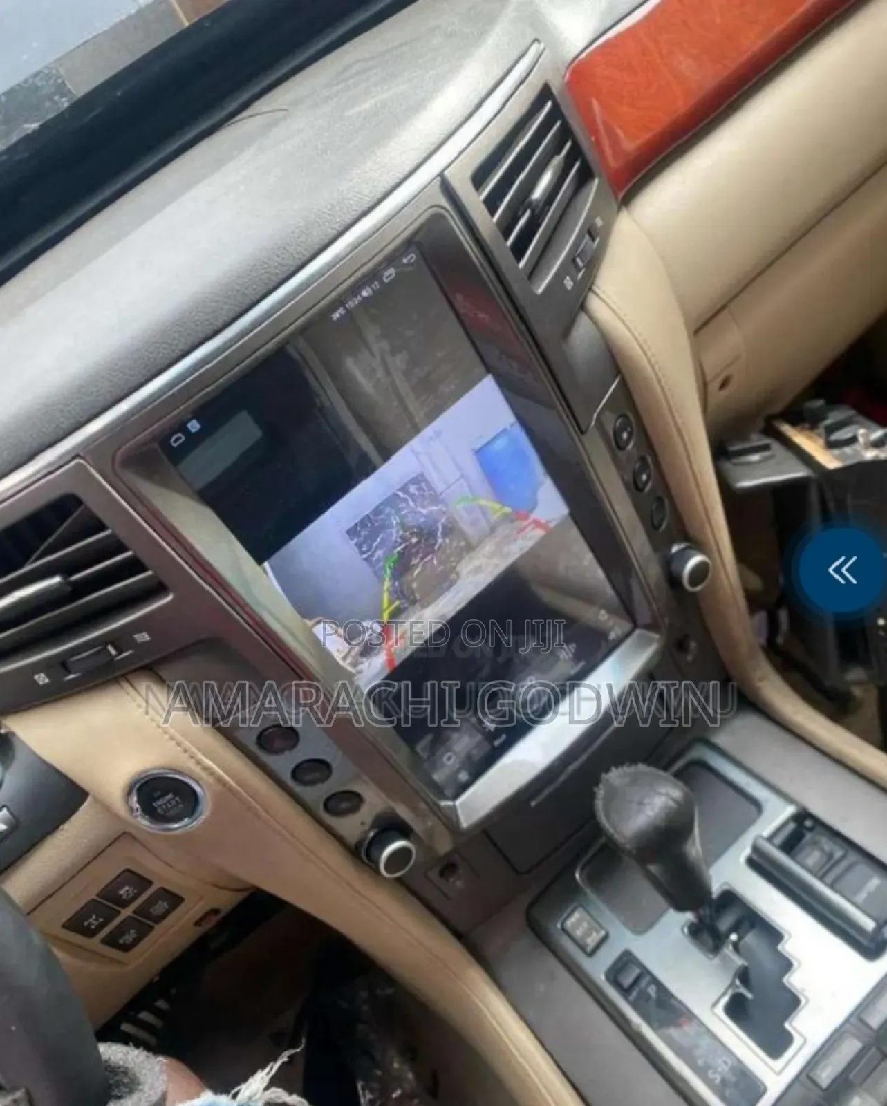Lx570 Tesla Android Navigation Screen