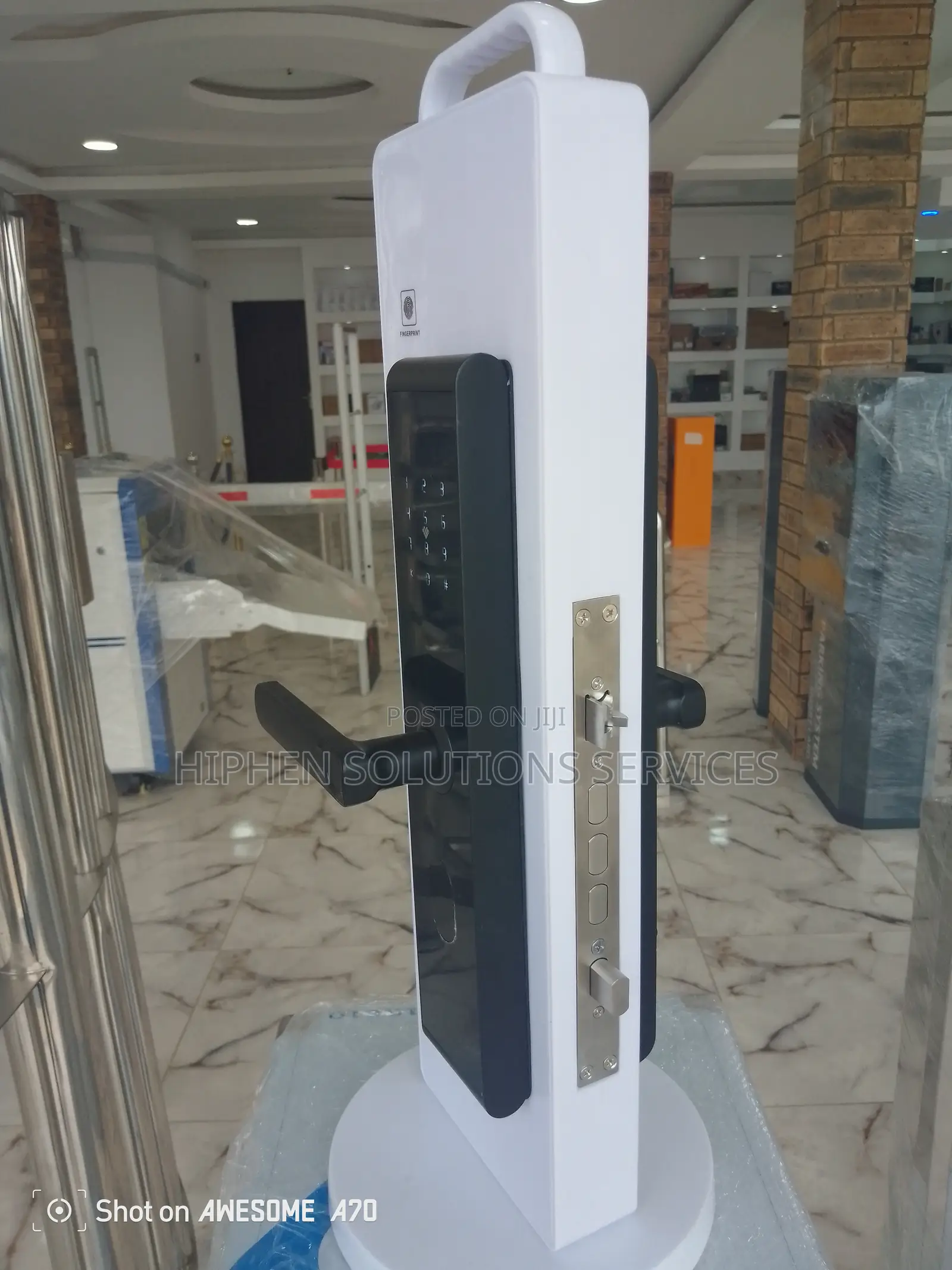 Control Outdoor Digital Fingerprint Lock Safe for Front Door