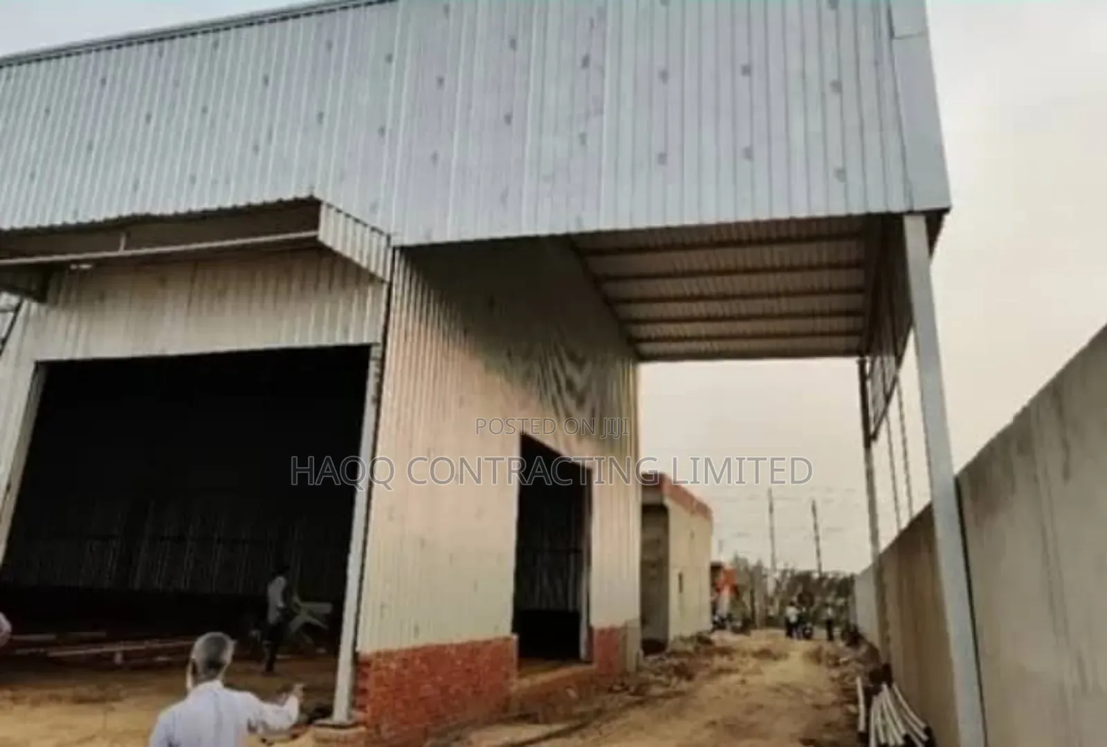 Warehouse Steel Shed and Column Construction