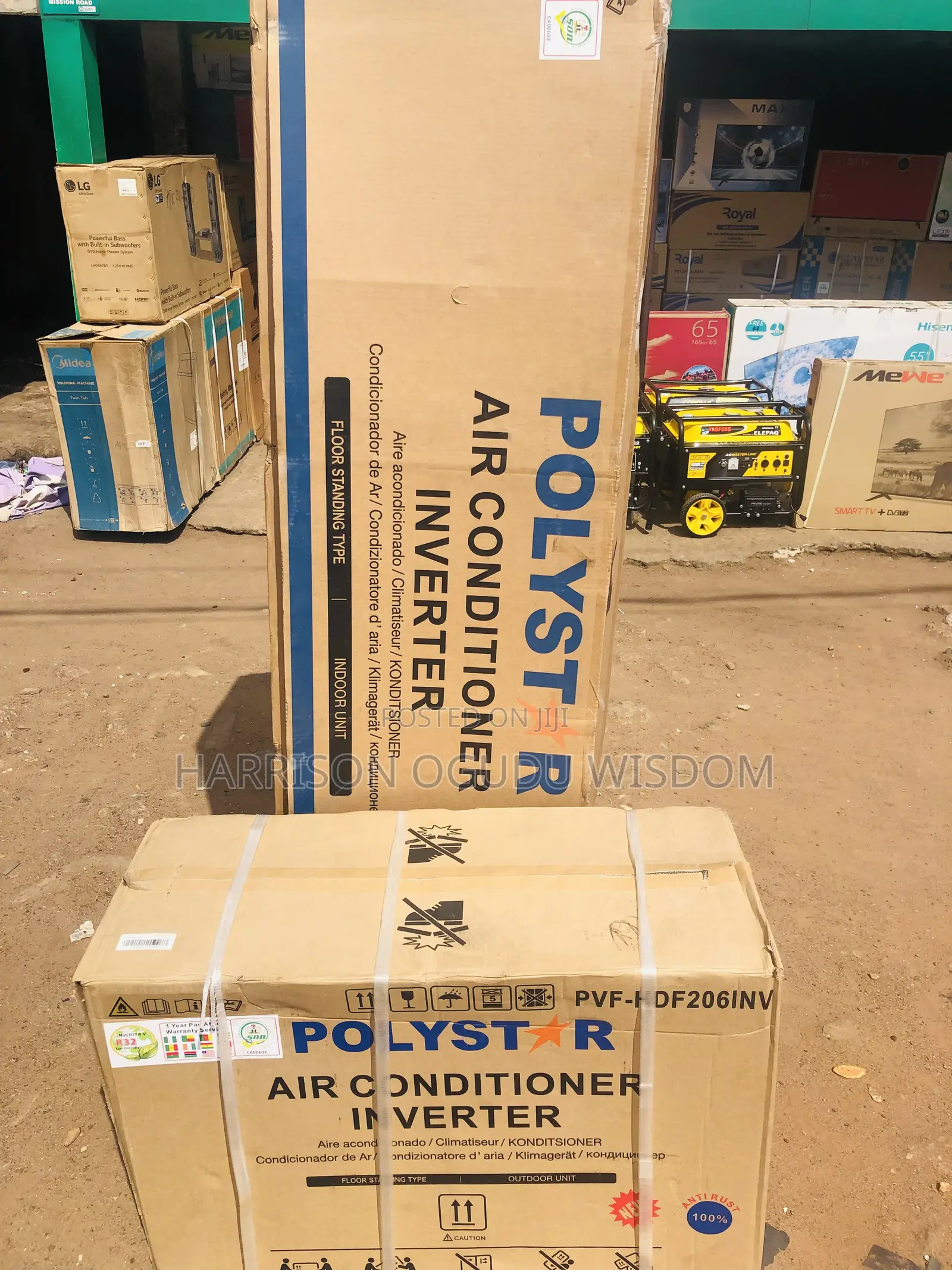 Polystar 2:Hp Standing Inverter Air Conditioner