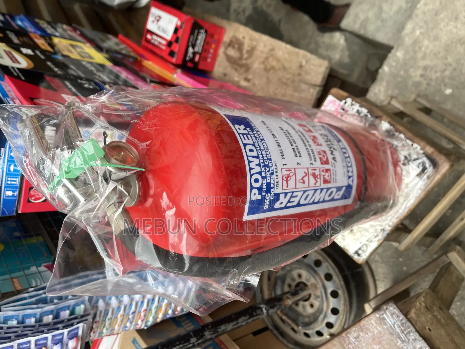 9kg Dry Chemical Powder Fire Extinguisher
