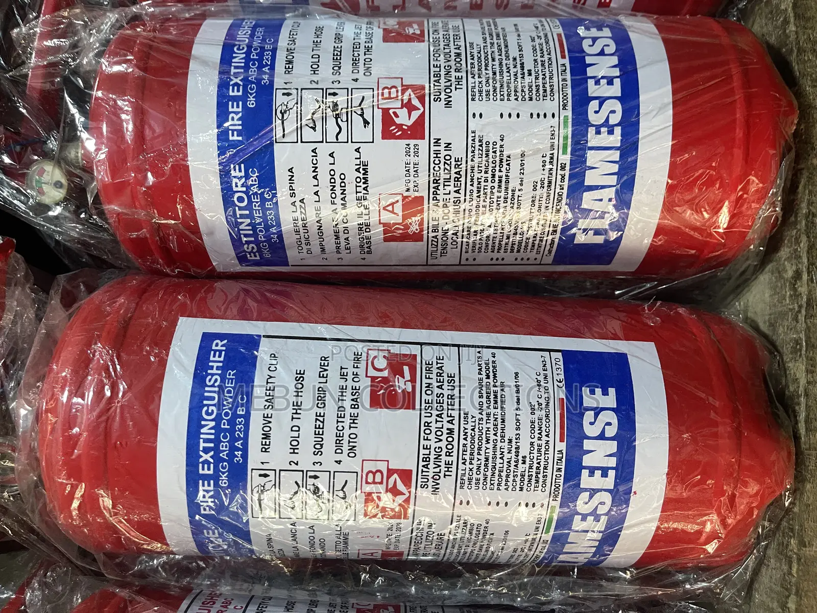6kg ABC Powder Fire Extinguisher