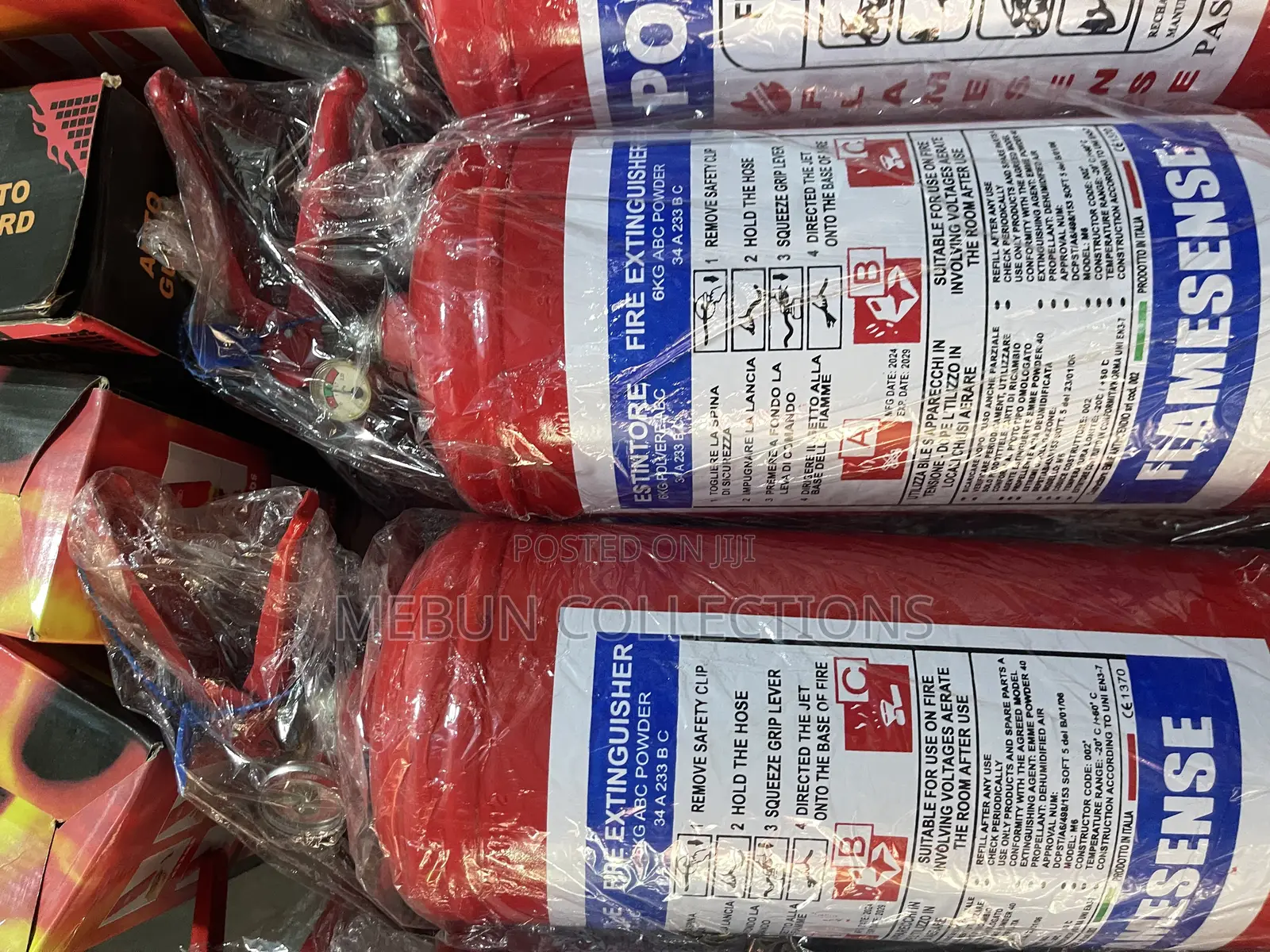 6kg ABC Powder Fire Extinguisher
