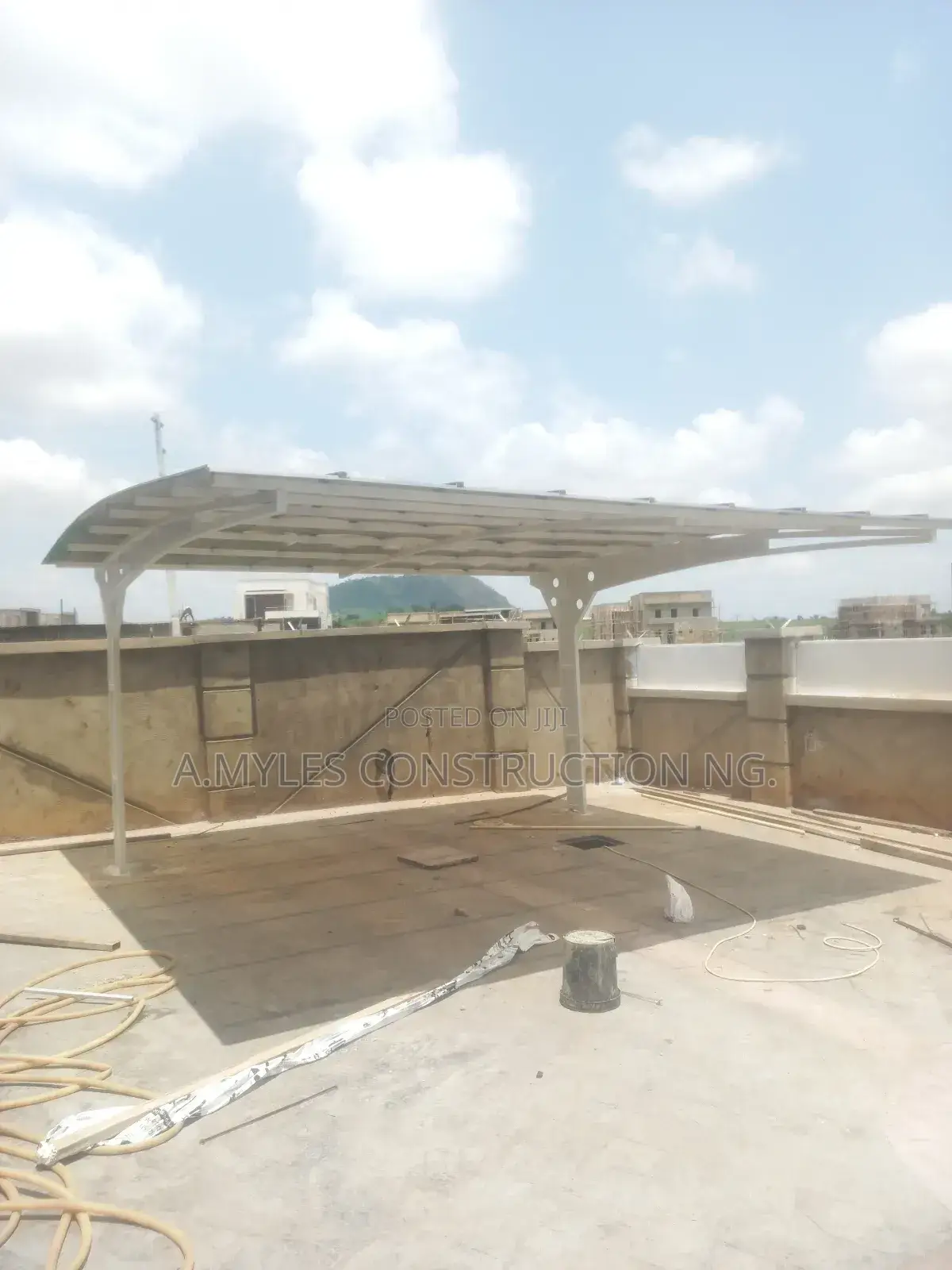 Carport Bronze Danpalon
