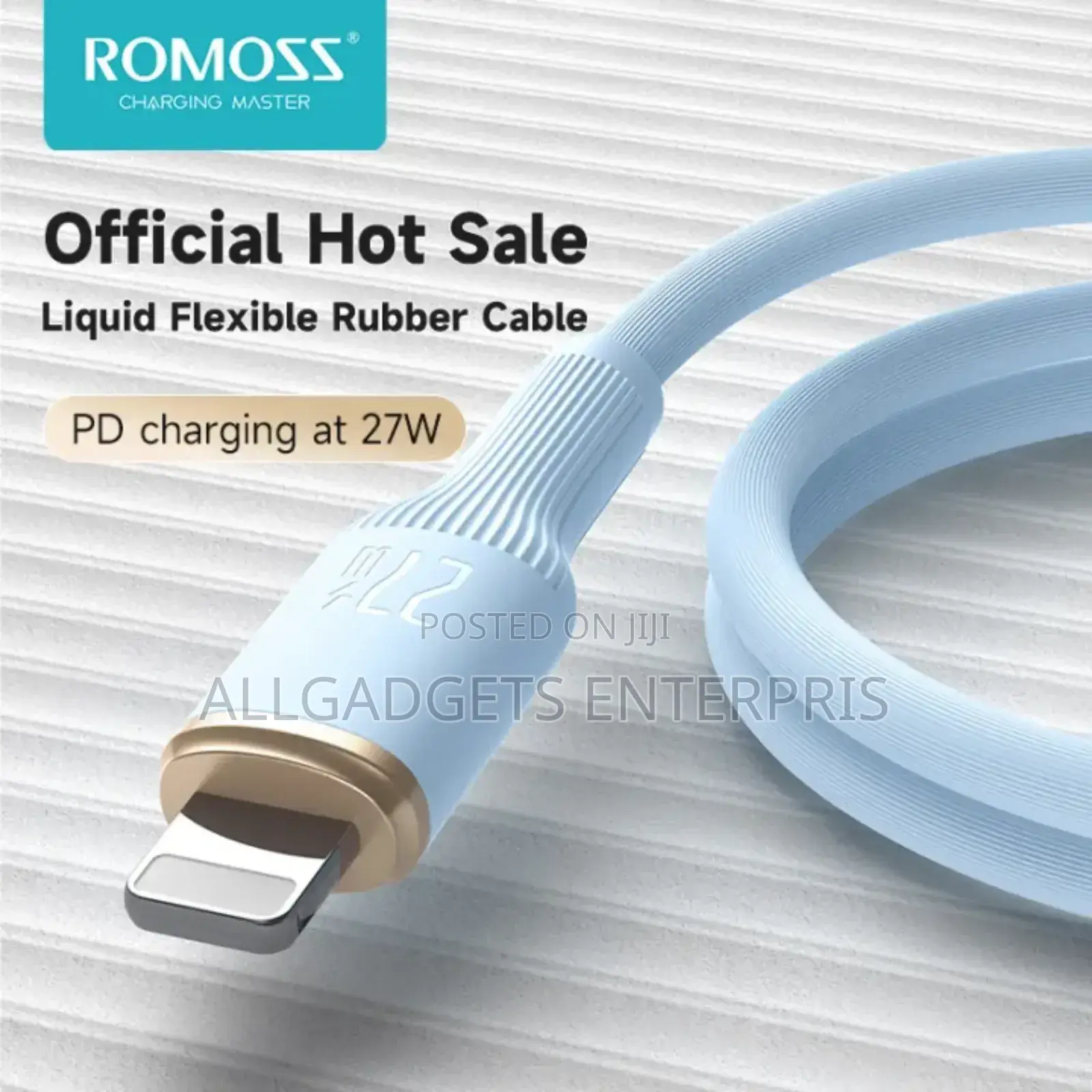 Romoss Type C to Lighting 27W iPhone Cable