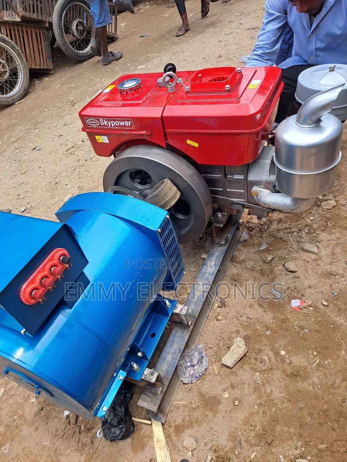 ☆○Skypower Diesel Gene 1115 Engine With 15kva Alternator Coi