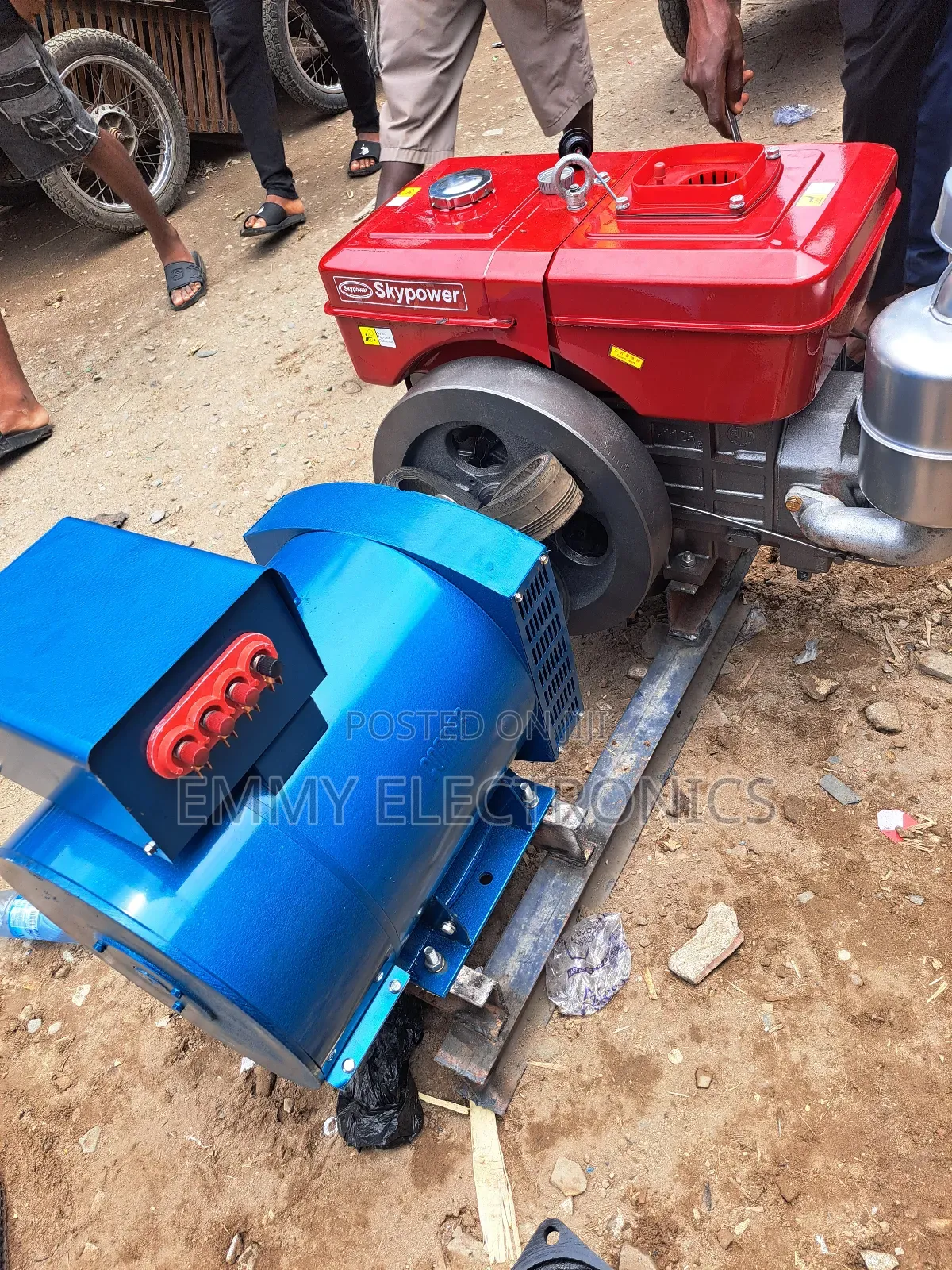 []Skypower Diesel Generator 1115 Engine With 15kva Alternato