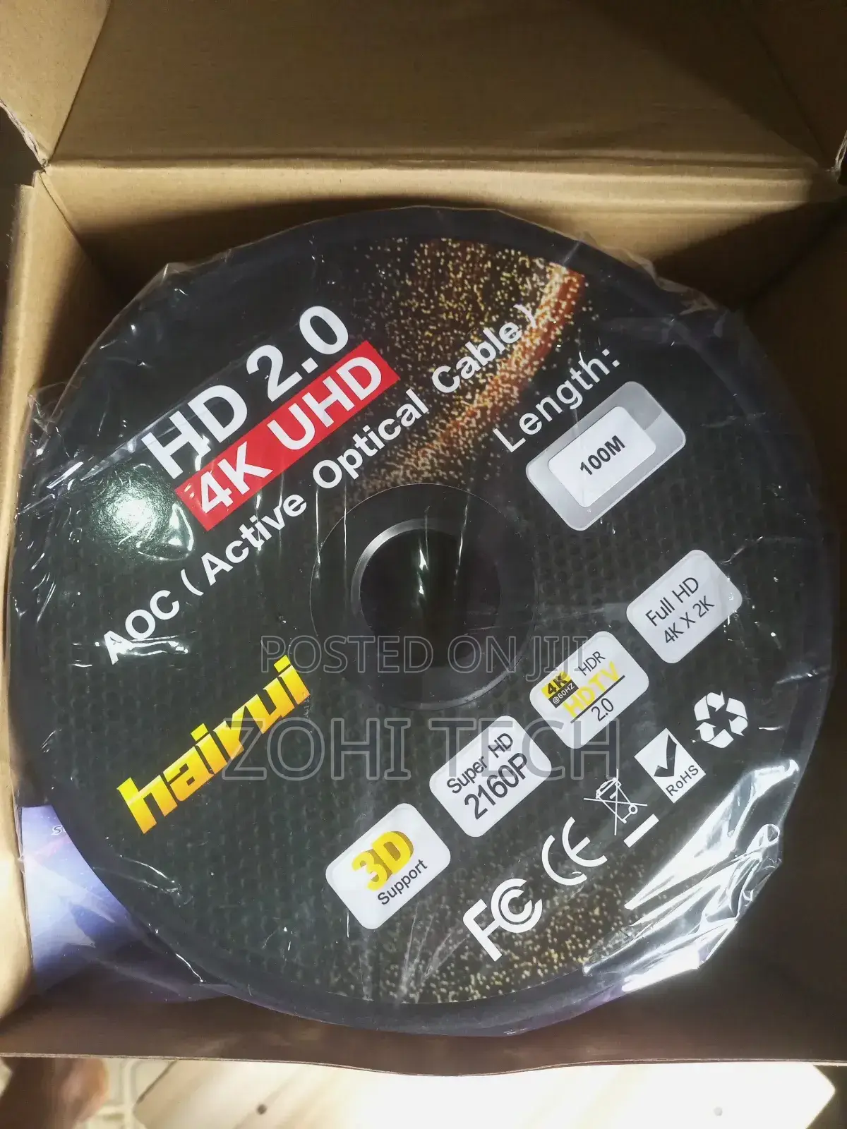 100m Fiber Optic HDMI Cable