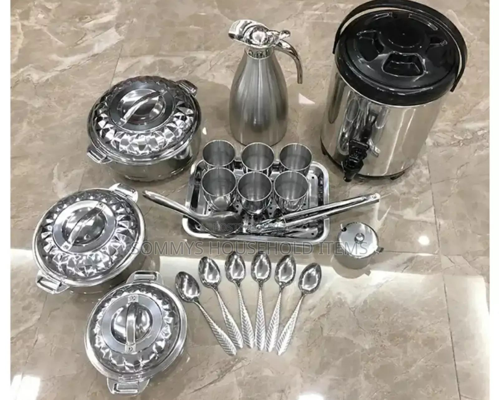 21pc All in One Stainless Steel Cookware Set