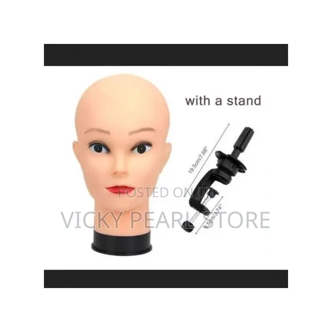 Mannequin Dummy Babyhead With Clamp for Wig Making
