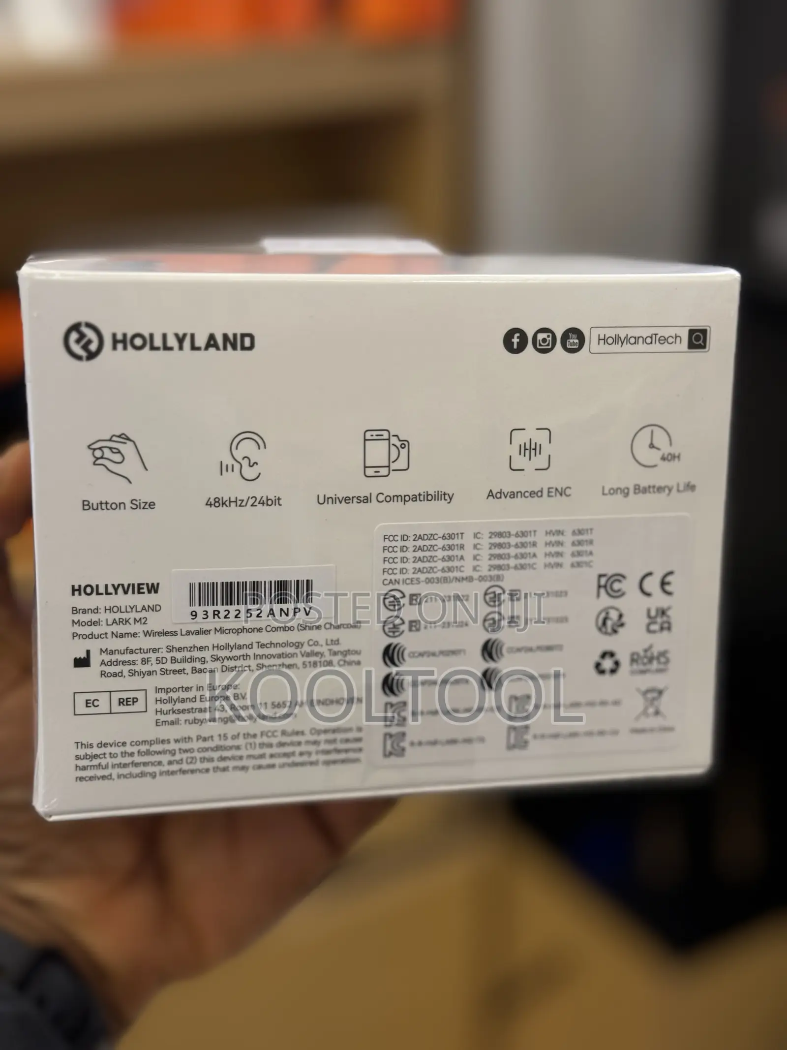 Hollyland Lark M2 Laviliar Mic