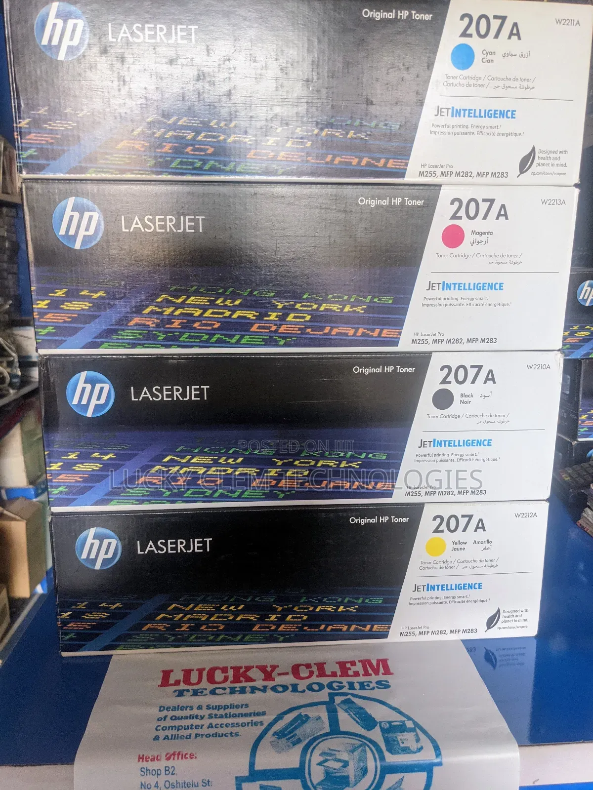 HP 207a Color Laser Toner