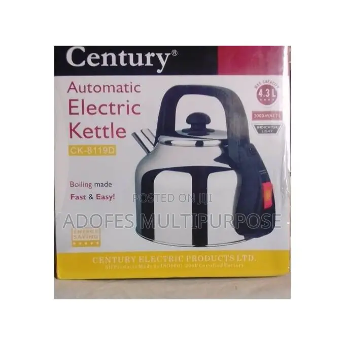 Century 4.3 Litres Automatic Electric Kettle