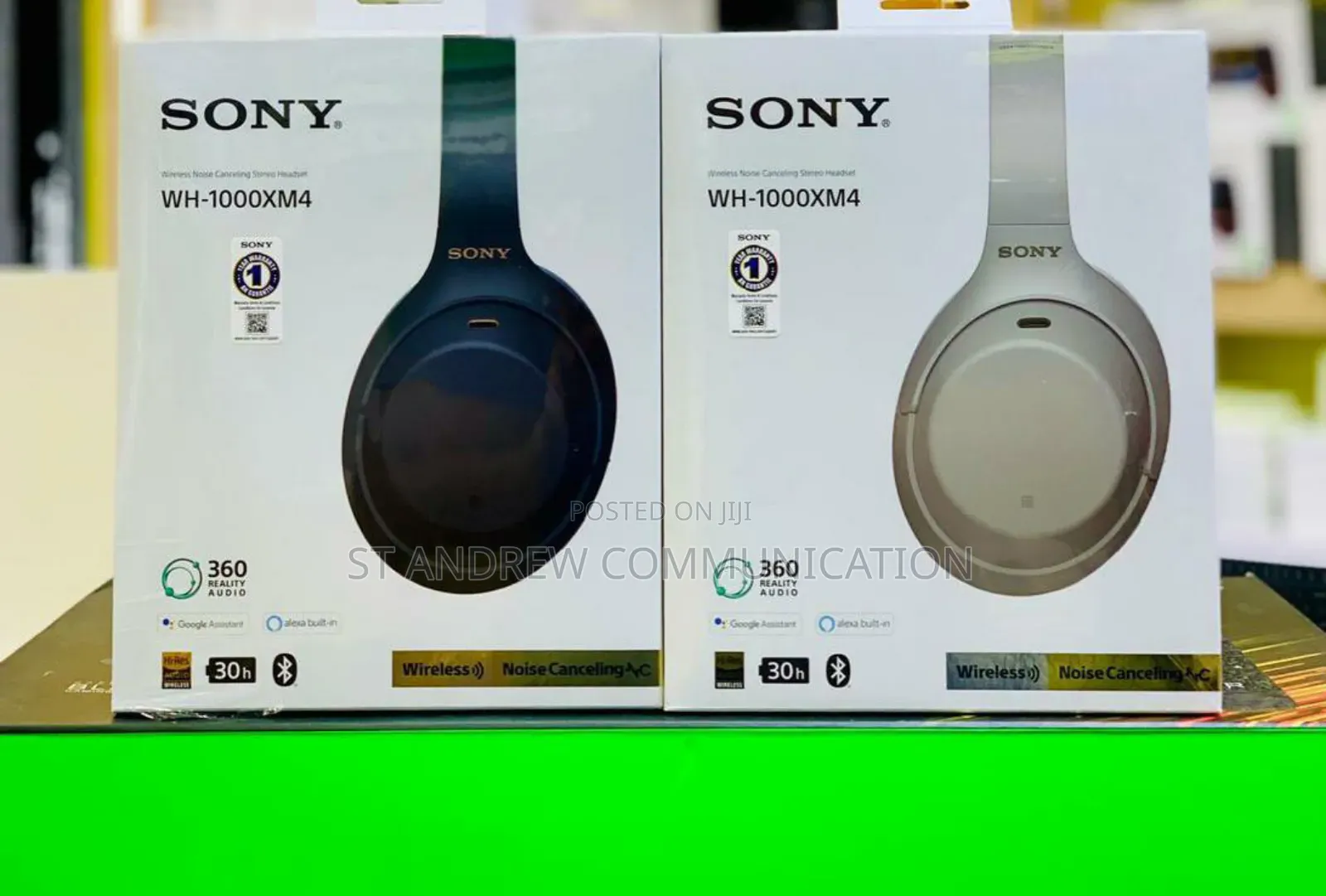 Sony Wh-1000xm4 Wireless Premium Noise Canceling Headphone