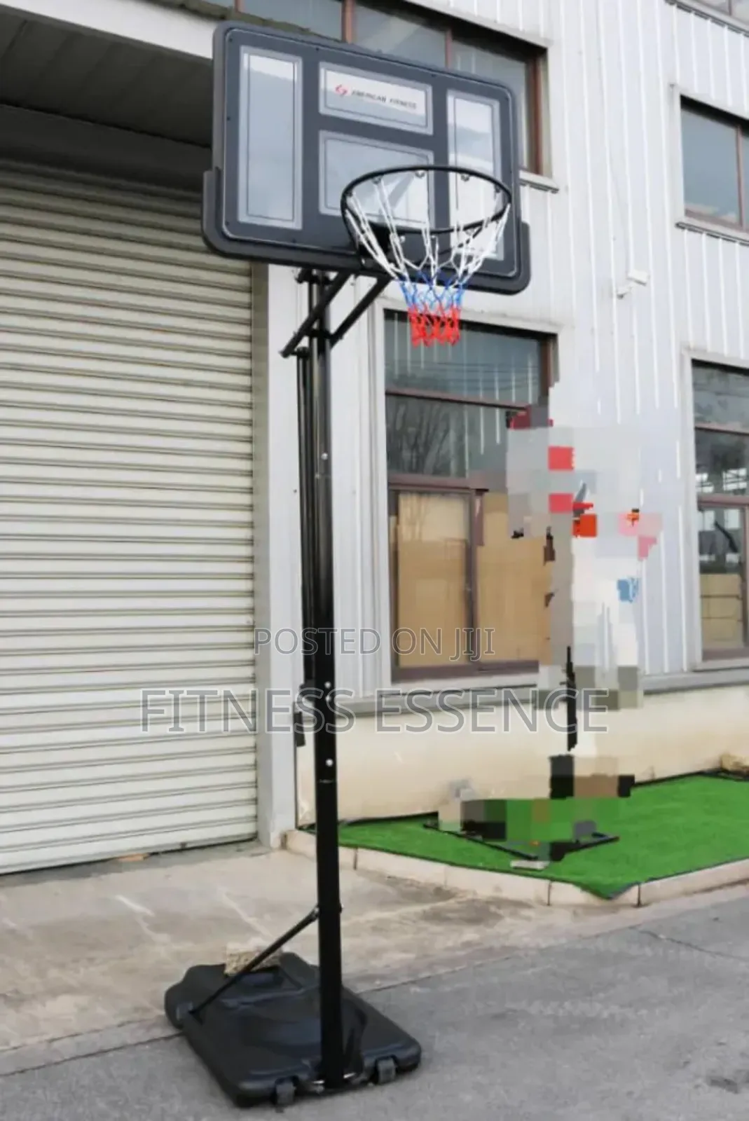 Strong and Durable Basketball Stand With Ball