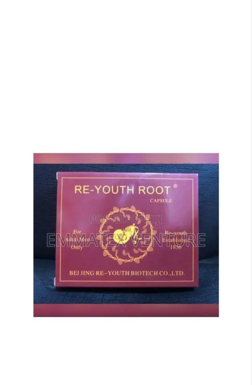 RE-YOUTH ROOT CAPSULES for Men - Improved Sex Life