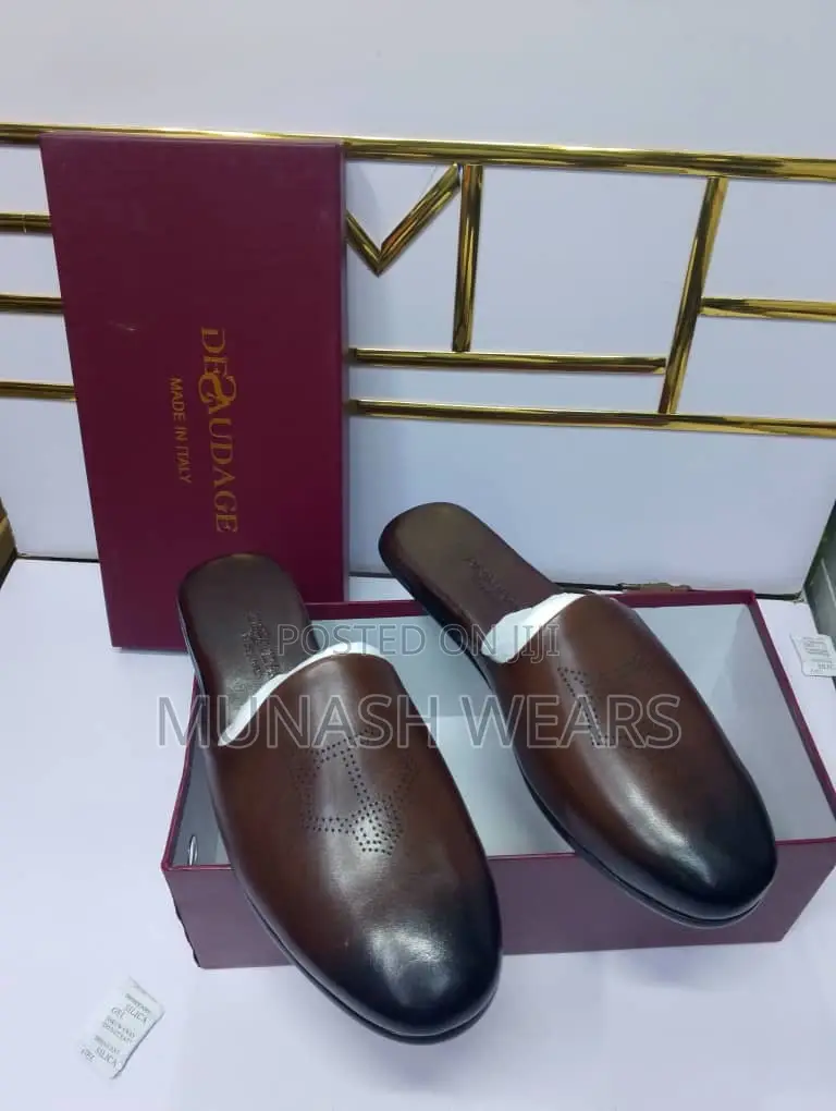 Italian Leather Half Shoe