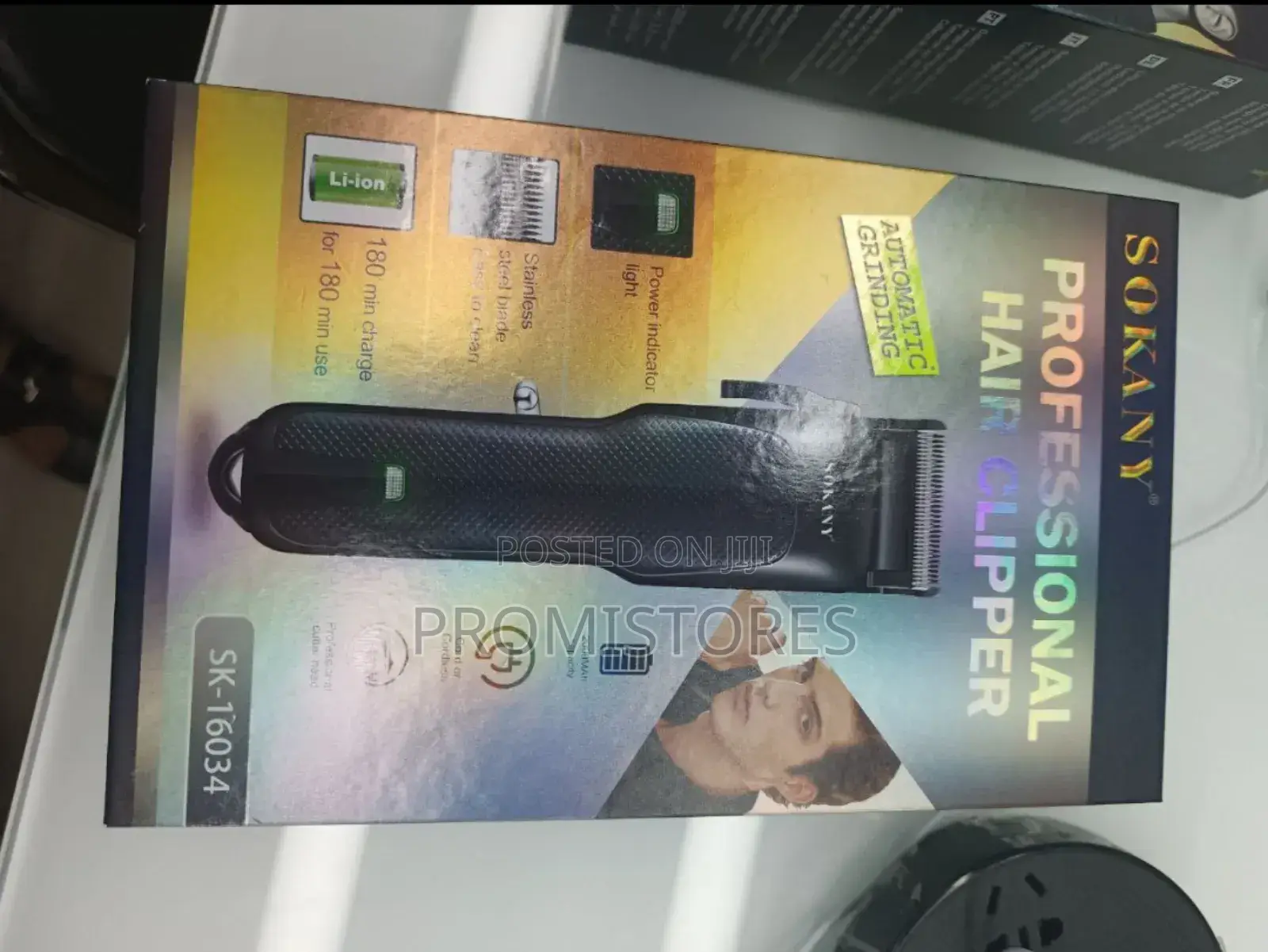 High Quality Sokany Clipper SK-16034 With Led Light