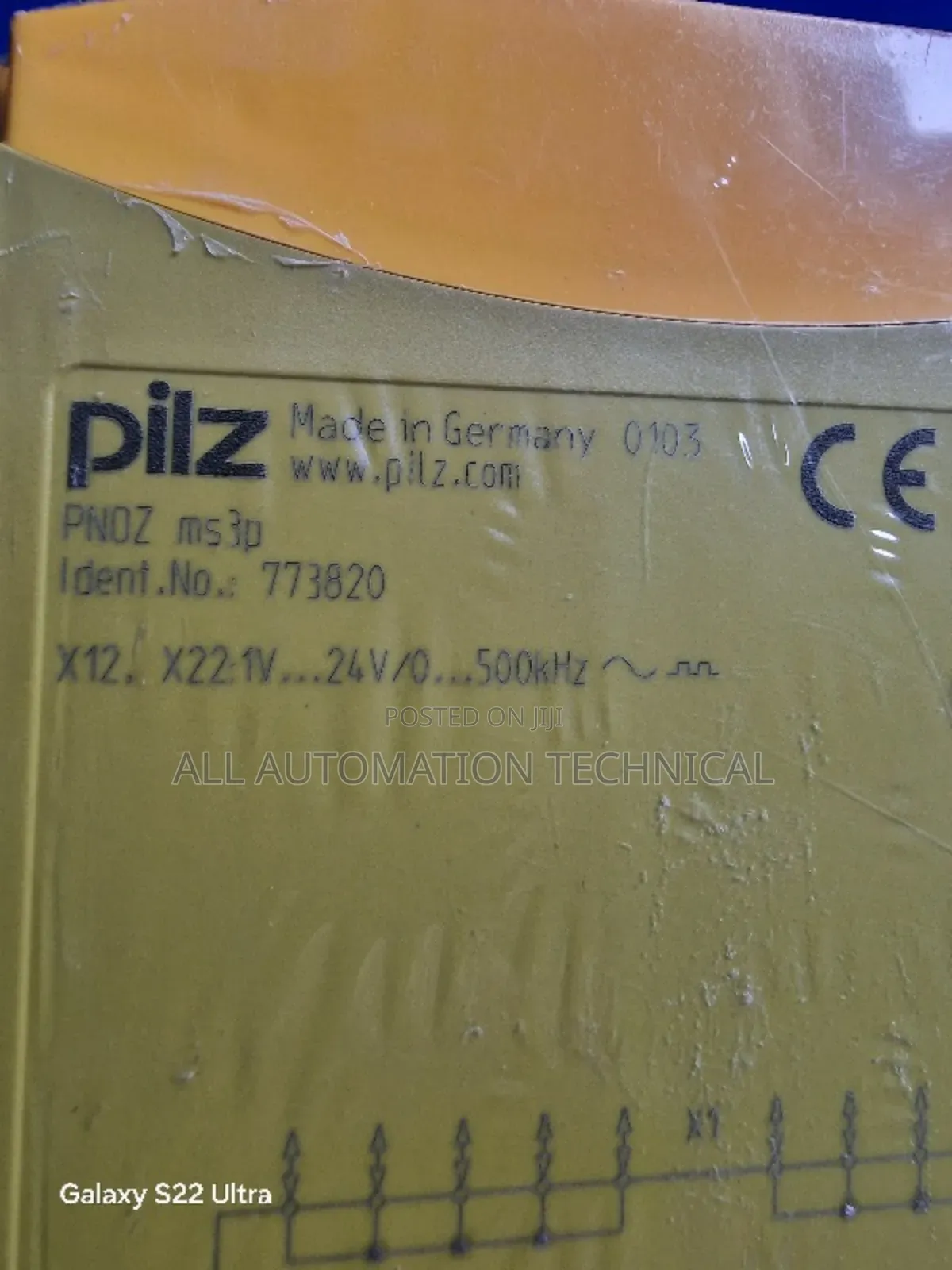 773820 | Pilz | Pnoz Ms3p Standstill / Speed Monitor