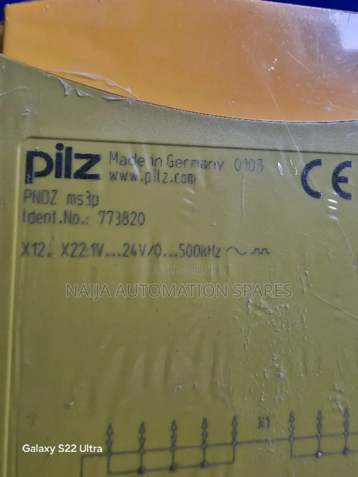 773820 | Pilz | Pnoz Ms3p Standstill / Speed Monitor